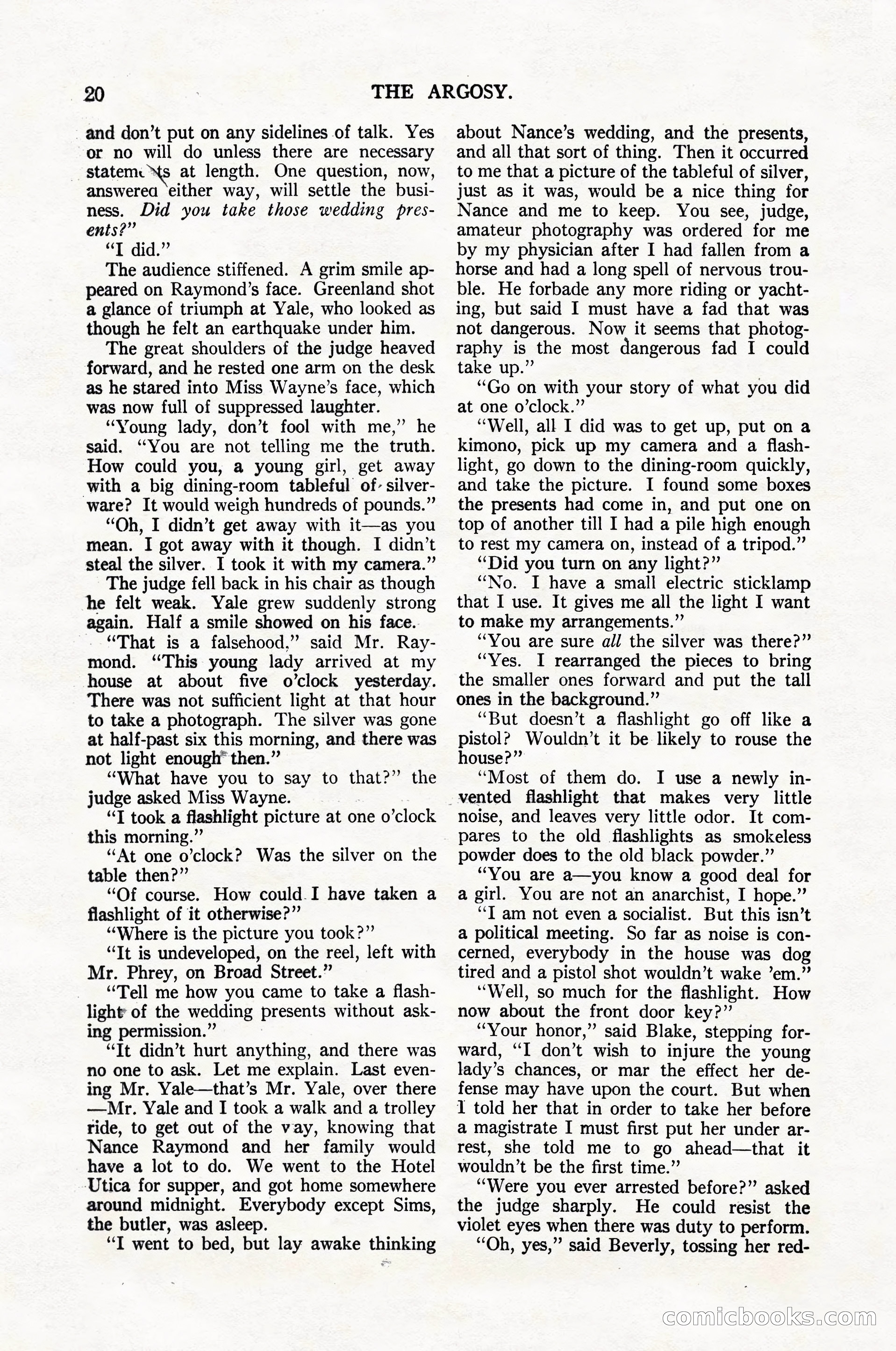 The Argosy, April 1916 — page 30 of 220