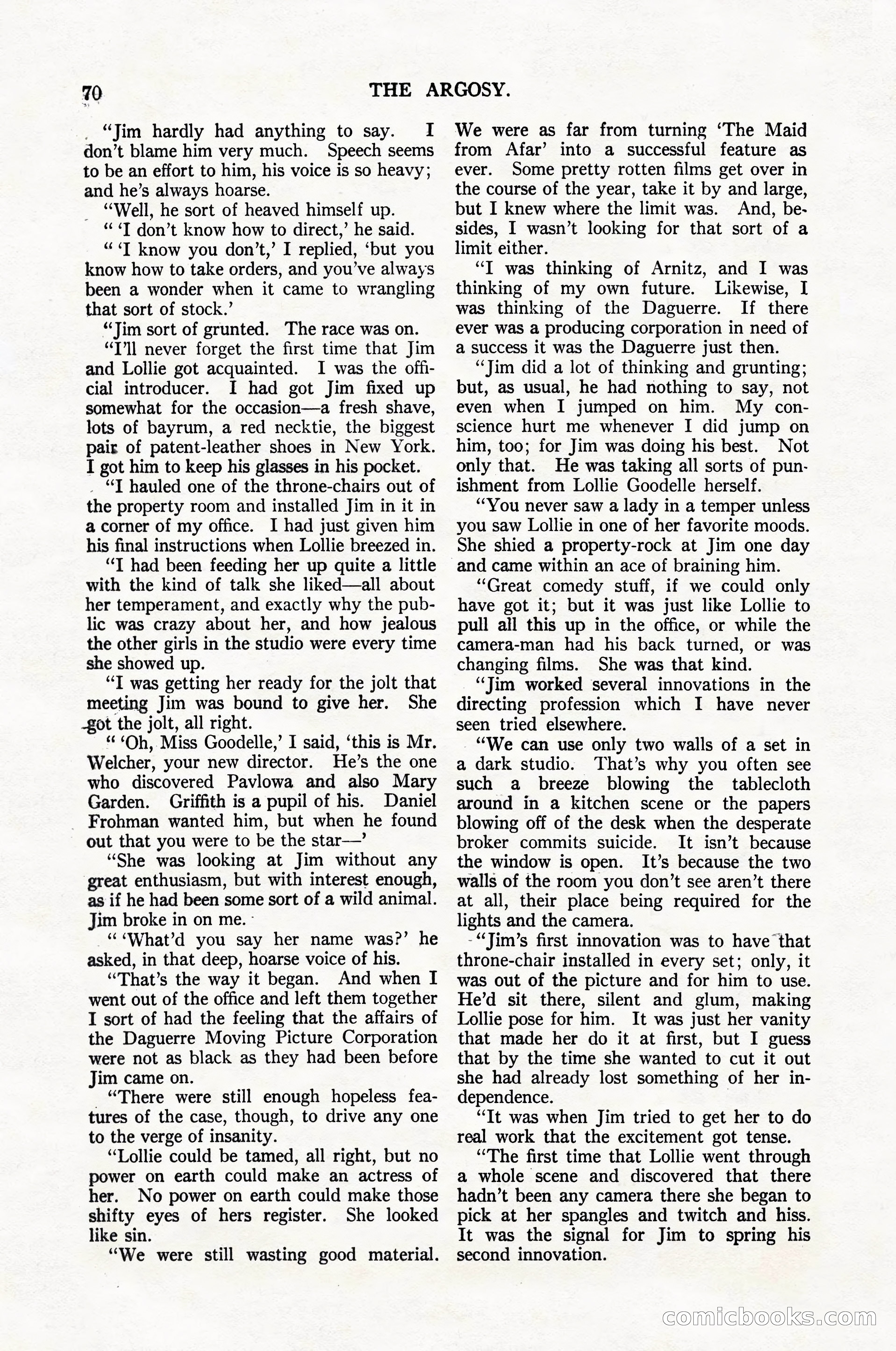 The Argosy, April 1916 — page 80 of 220