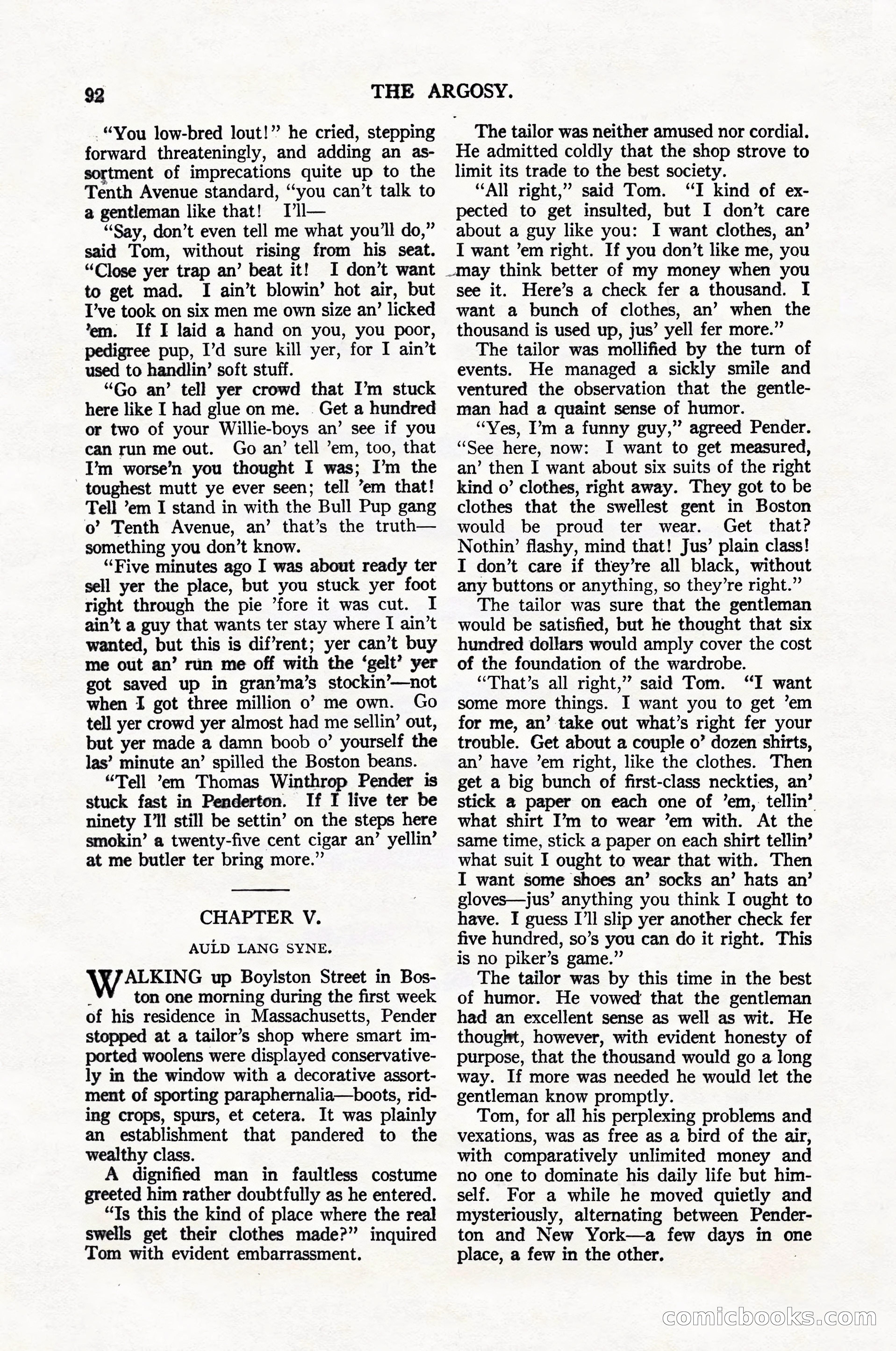 The Argosy, April 1916 — page 102 of 220