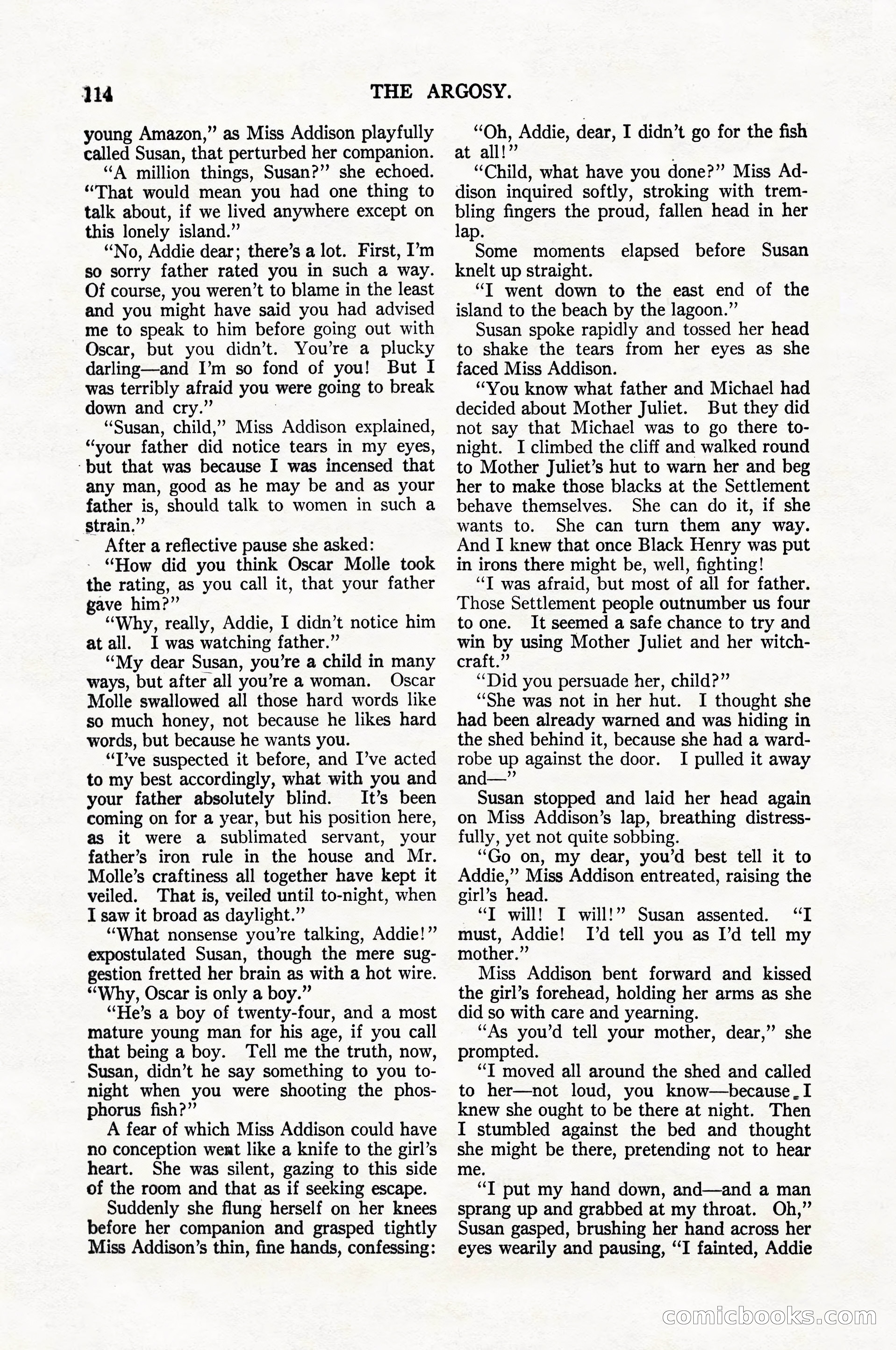 The Argosy, April 1916 — page 124 of 220