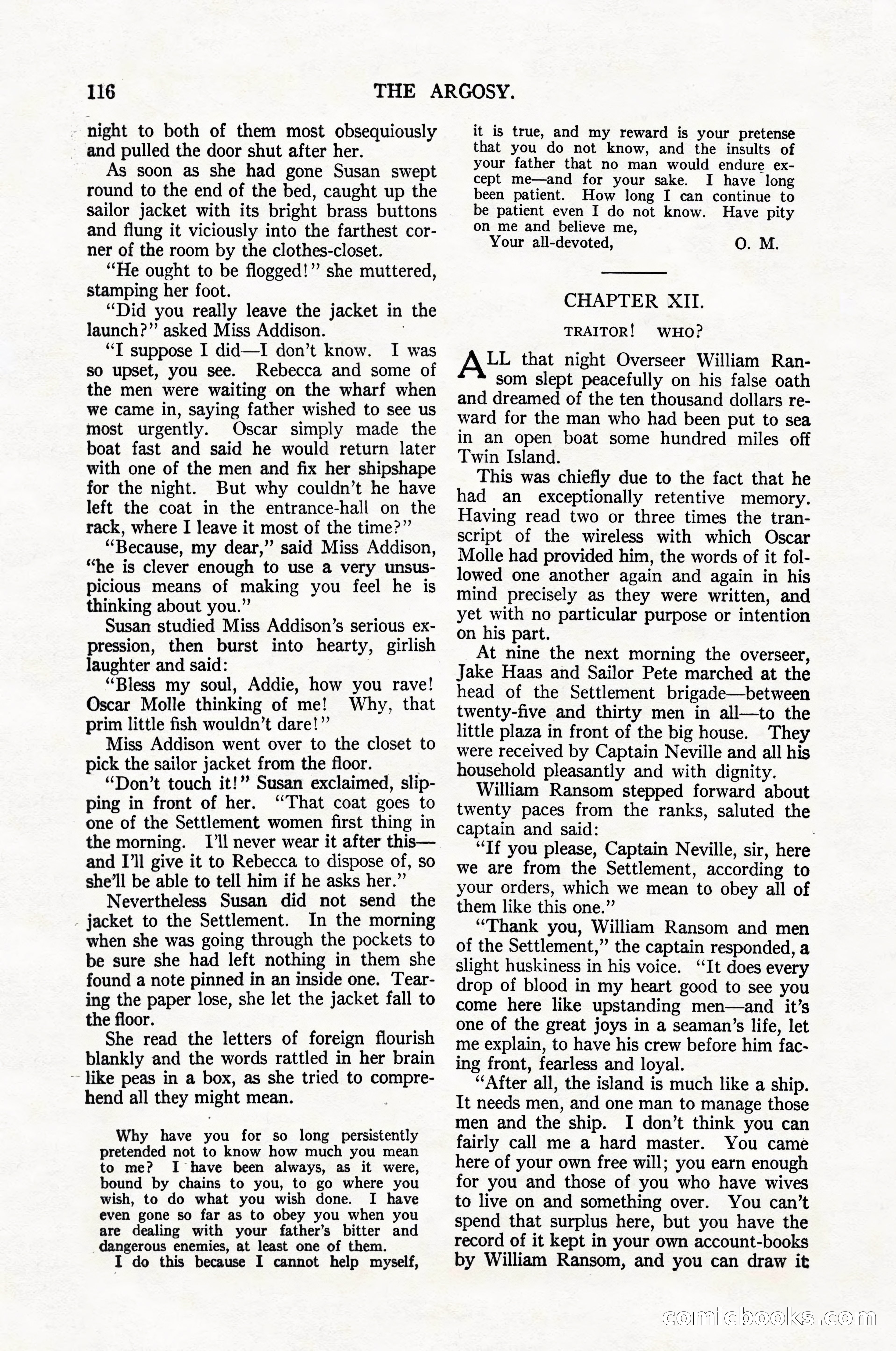 The Argosy, April 1916 — page 126 of 220