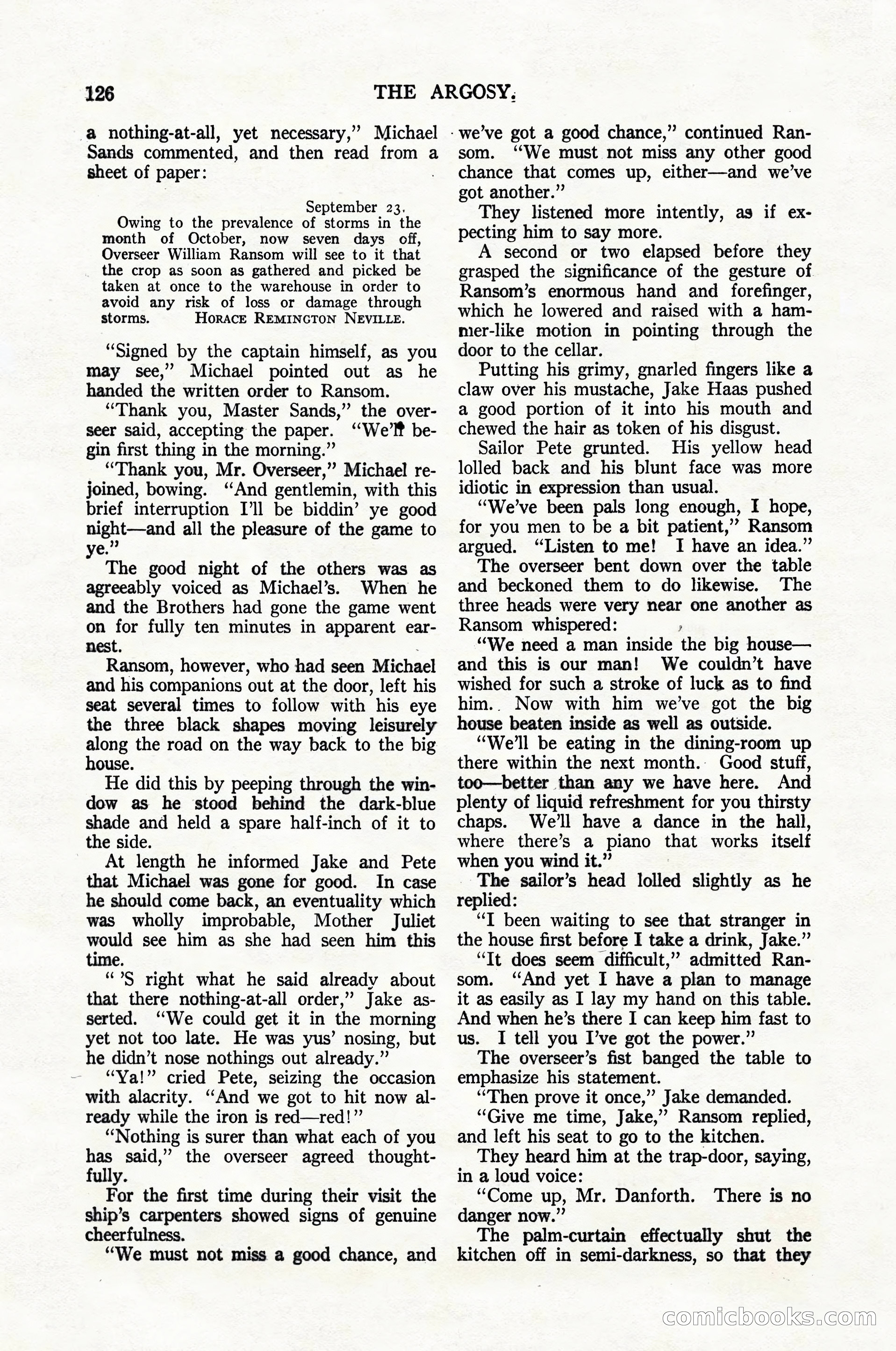 The Argosy, April 1916 — page 136 of 220