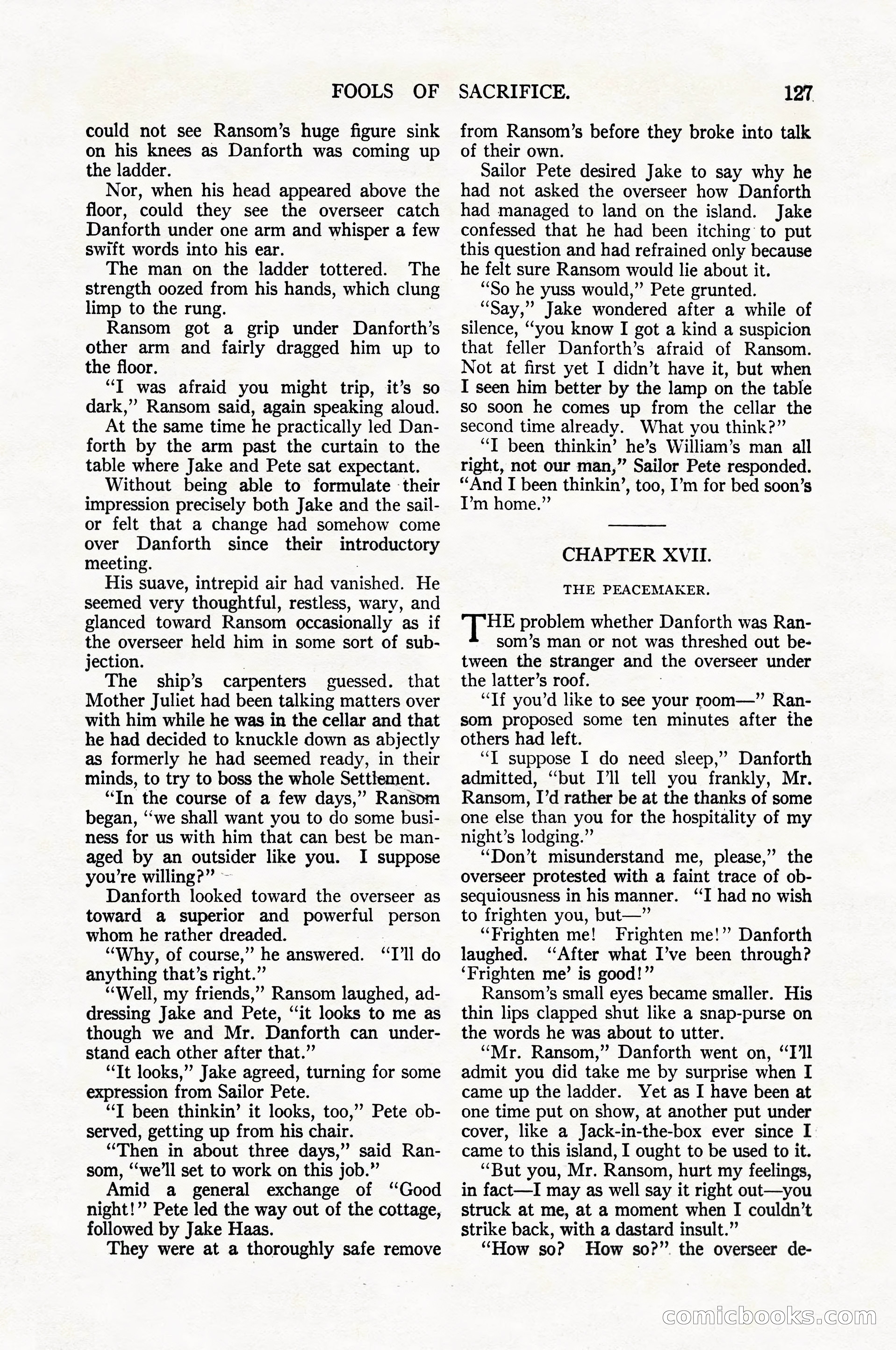 The Argosy, April 1916 — page 137 of 220