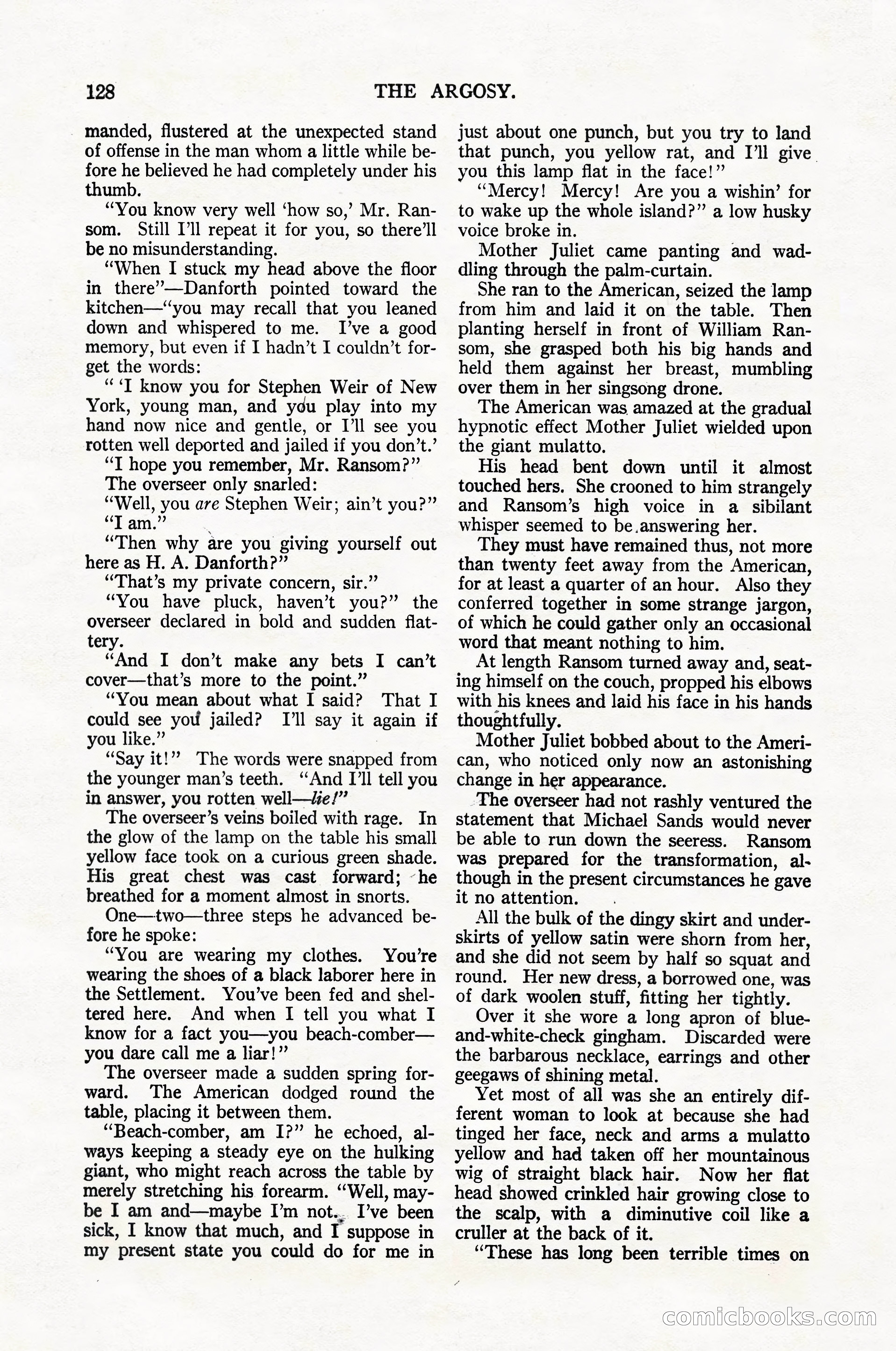 The Argosy, April 1916 — page 138 of 220