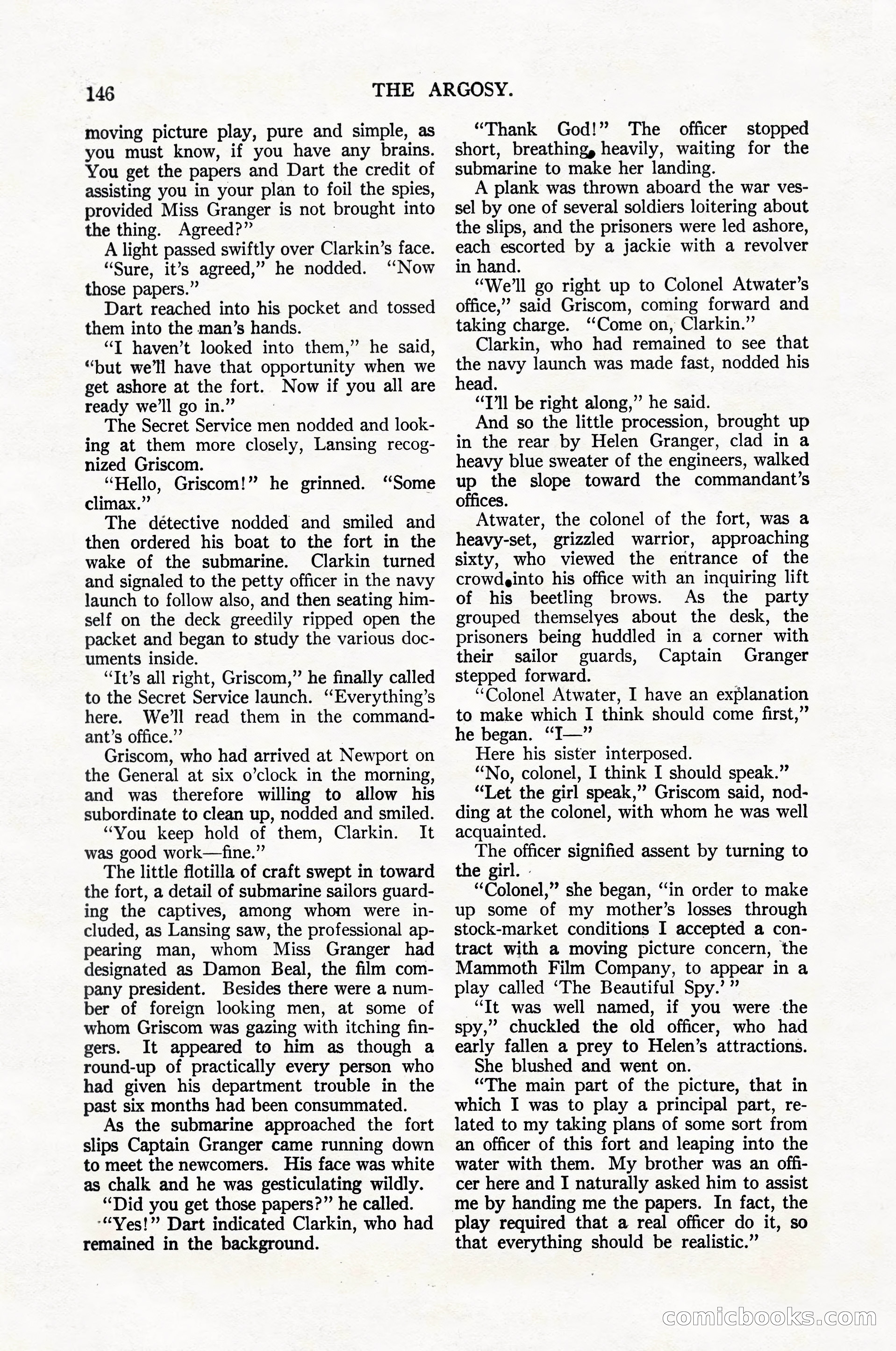 The Argosy, April 1916 — page 156 of 220