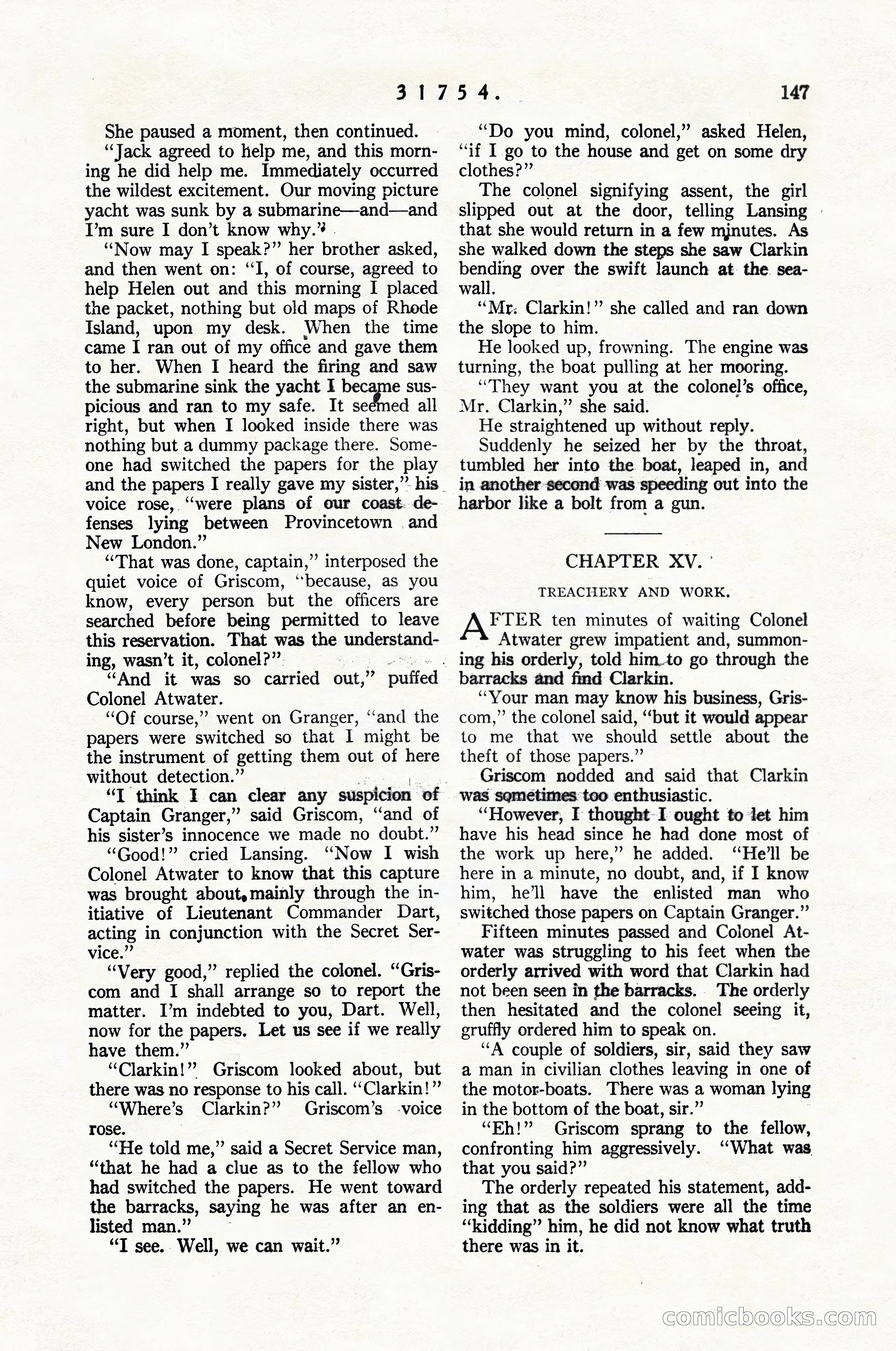 The Argosy, April 1916 — page 157 of 220