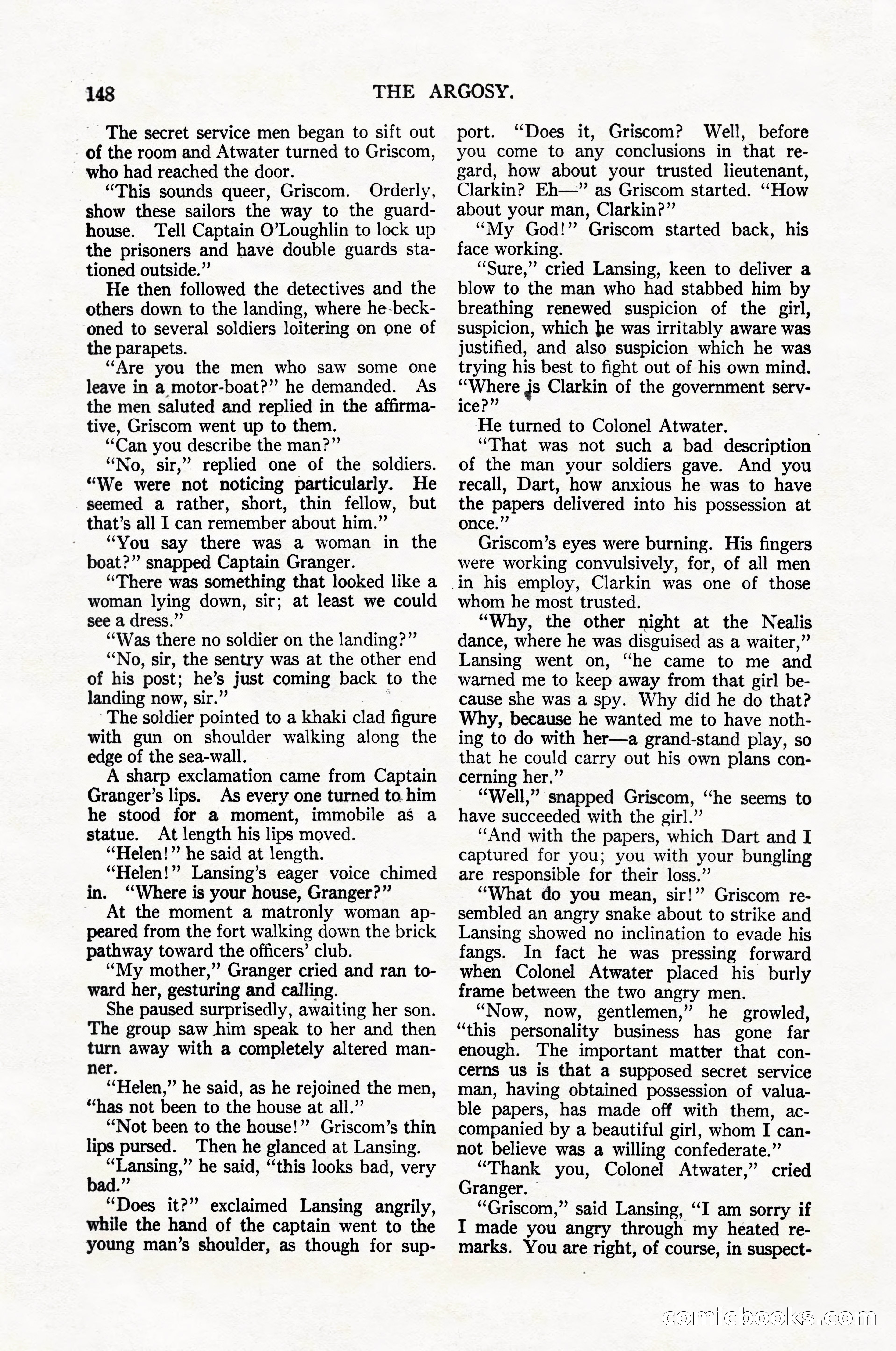 The Argosy, April 1916 — page 158 of 220