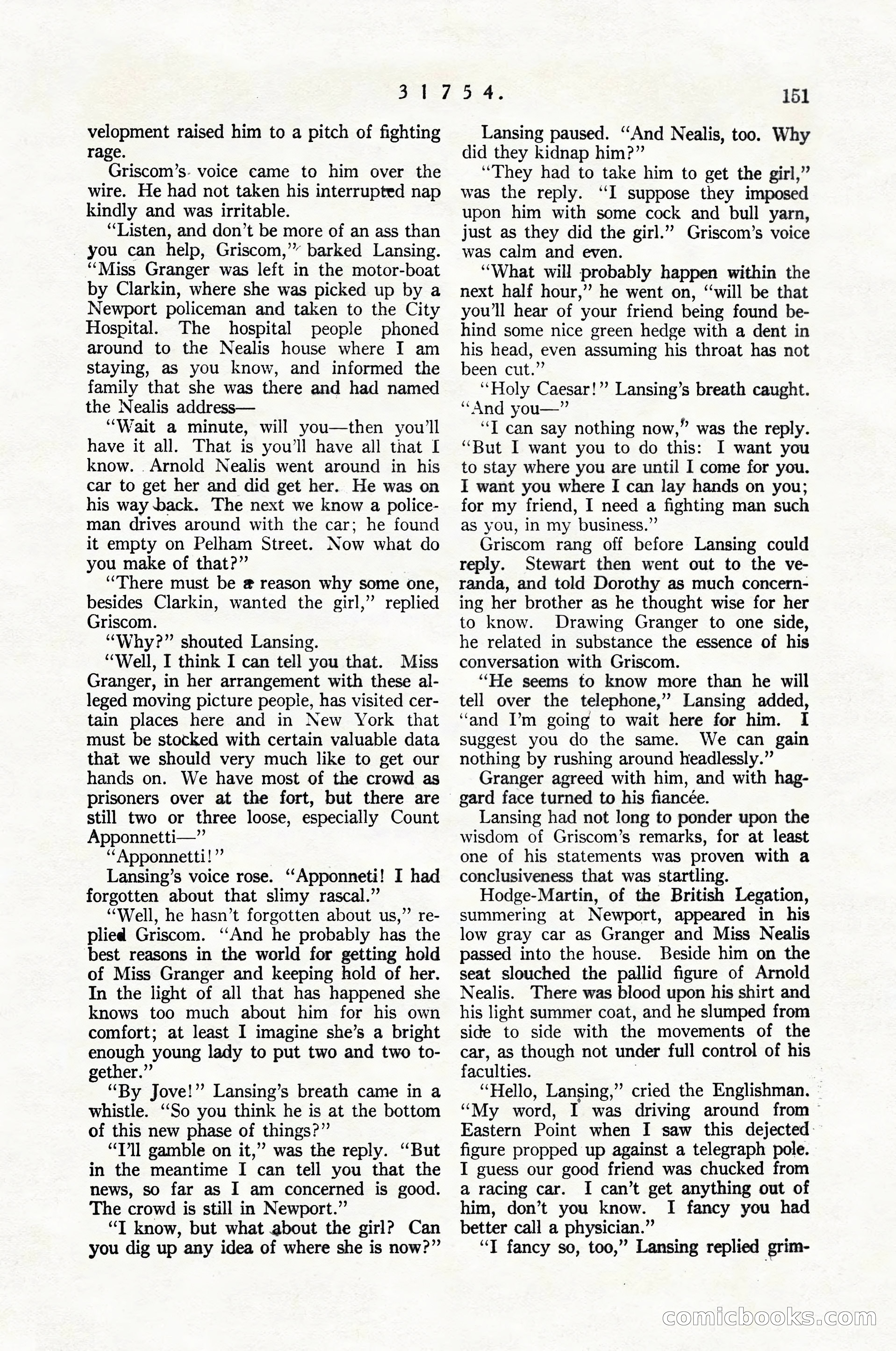 The Argosy, April 1916 — page 161 of 220