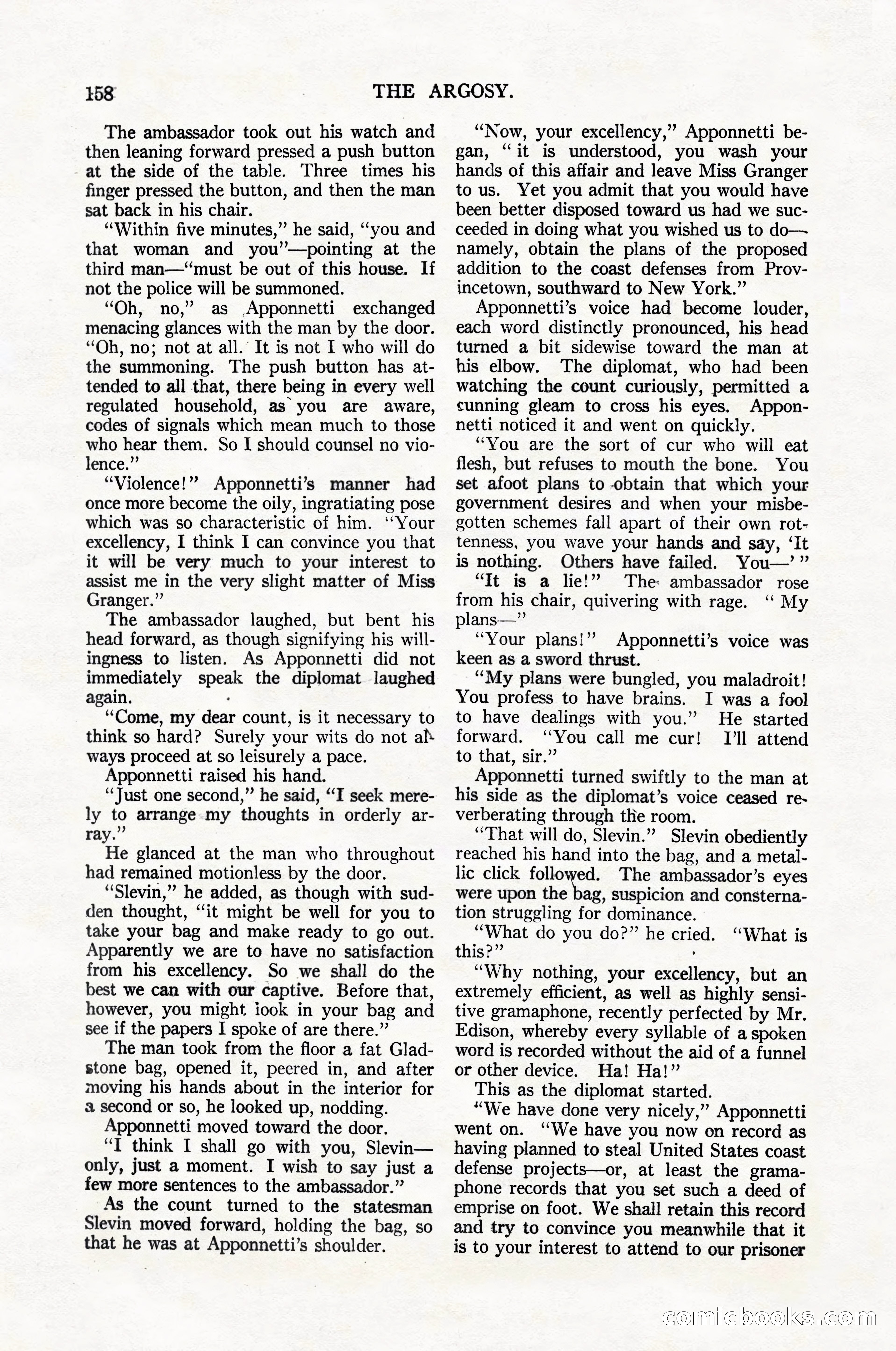 The Argosy, April 1916 — page 168 of 220