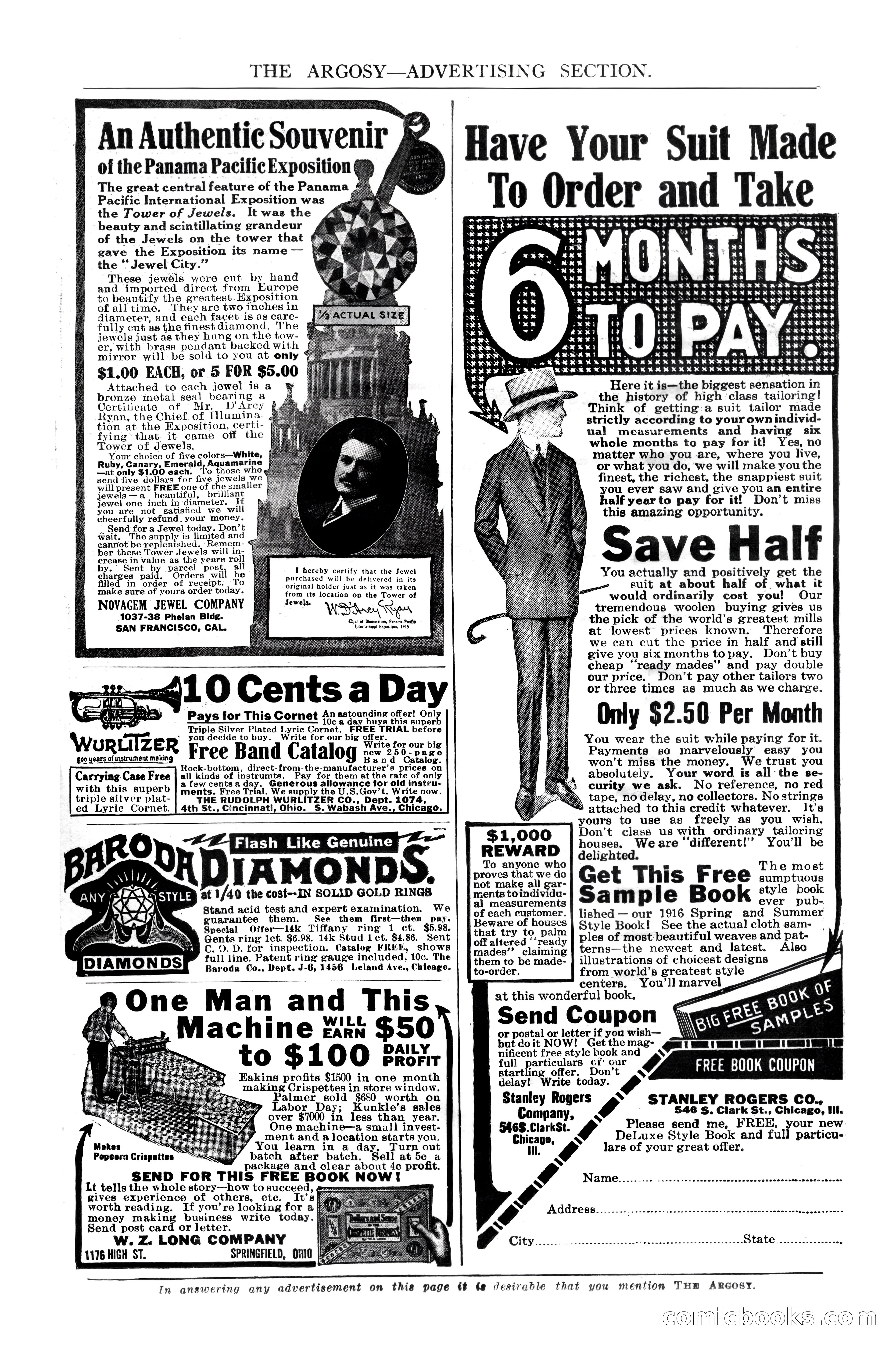 The Argosy, April 1916 — page 209 of 220