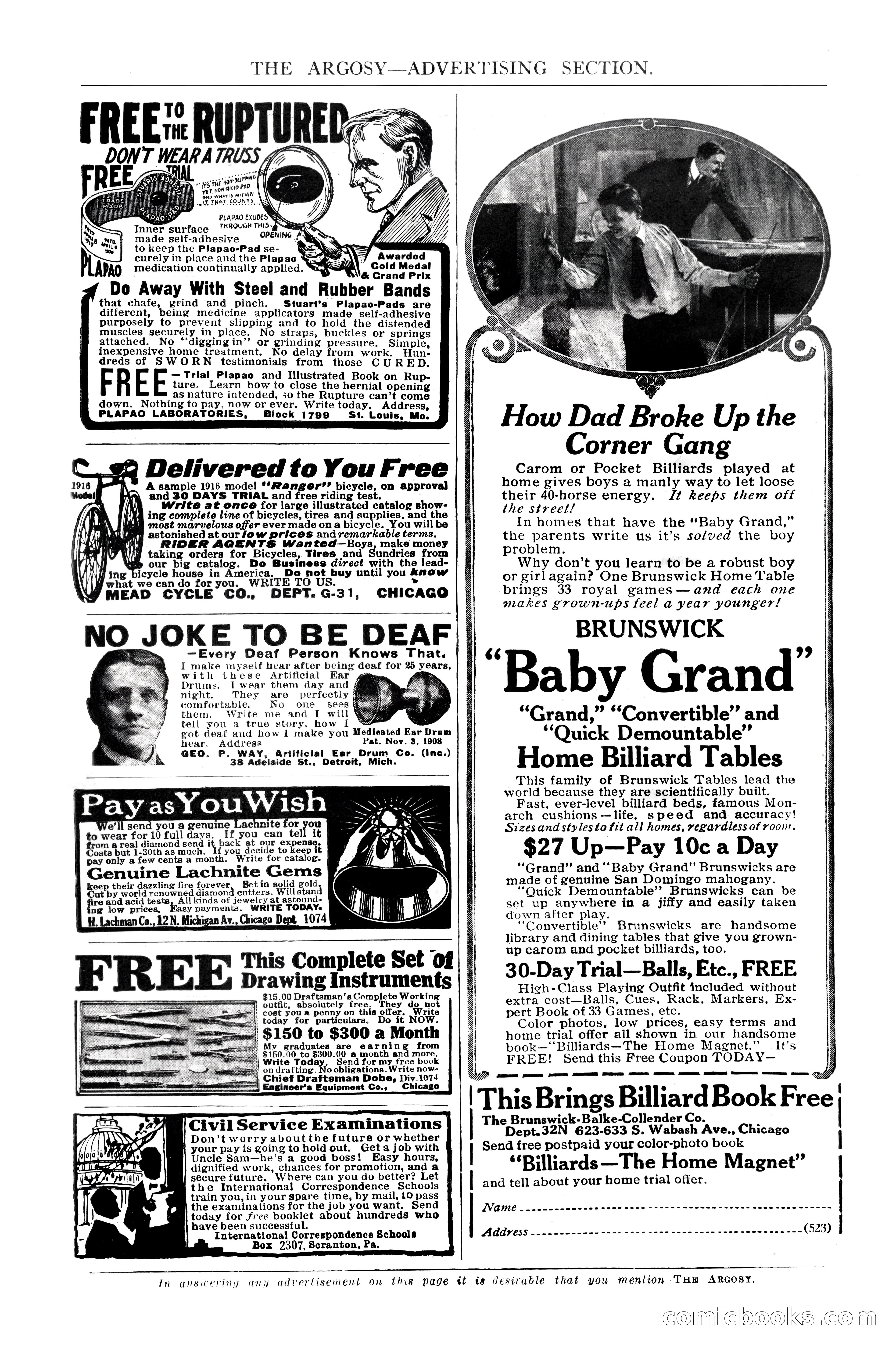 The Argosy, April 1916 — page 211 of 220