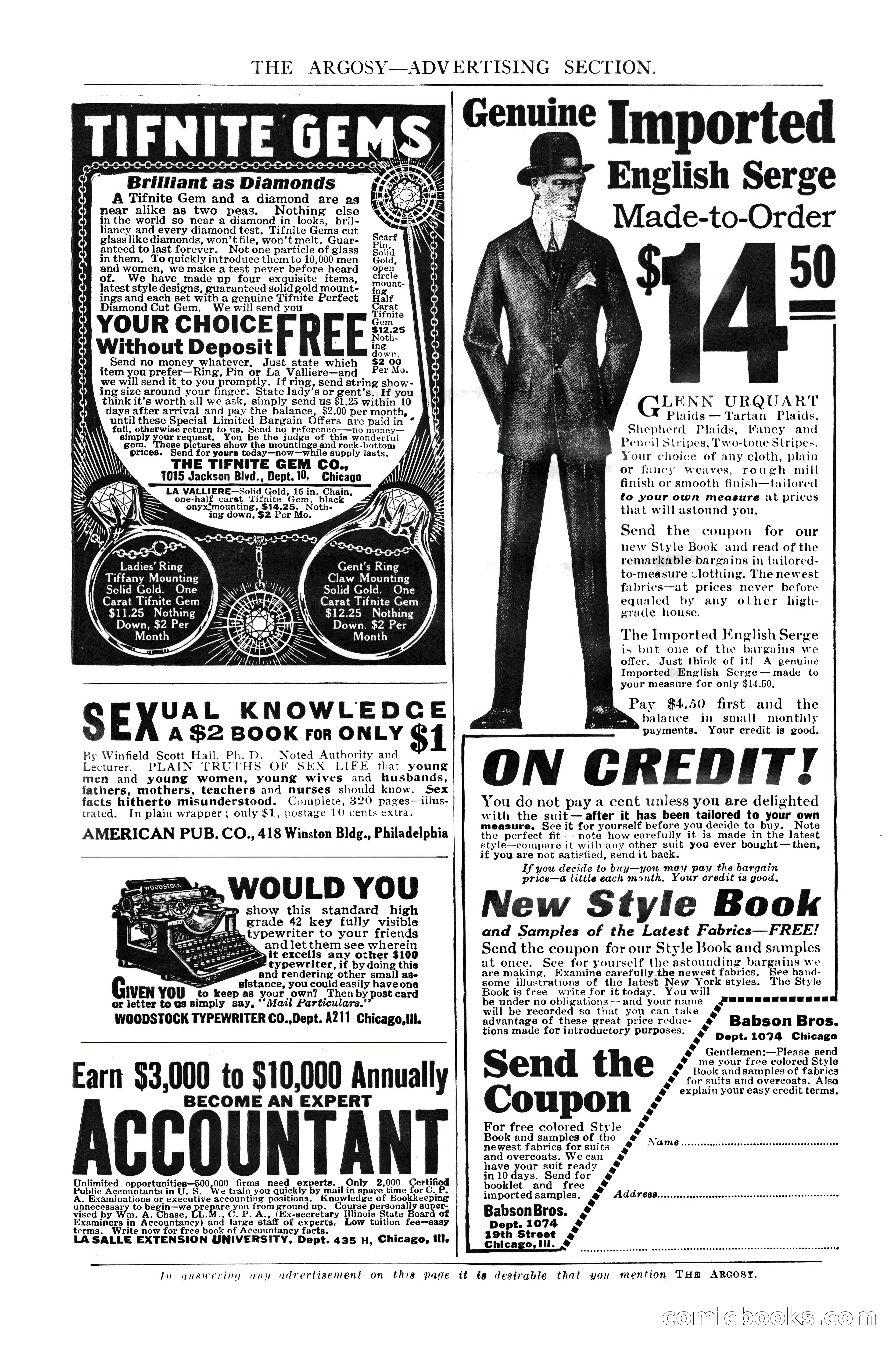 The Argosy, April 1916 — page 213 of 220