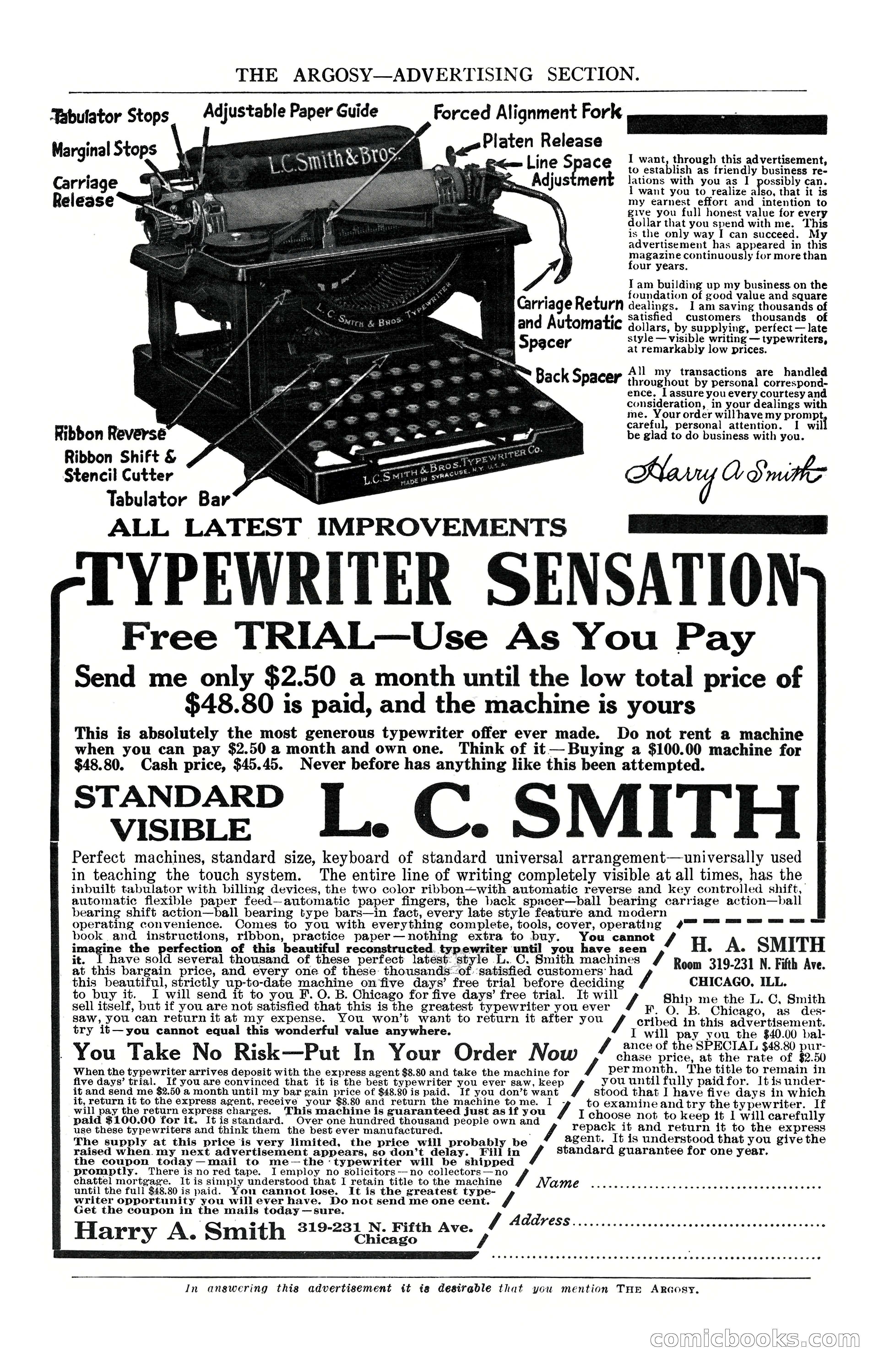 Argosy, Vol. 85, No. 3 — page 3 of 192