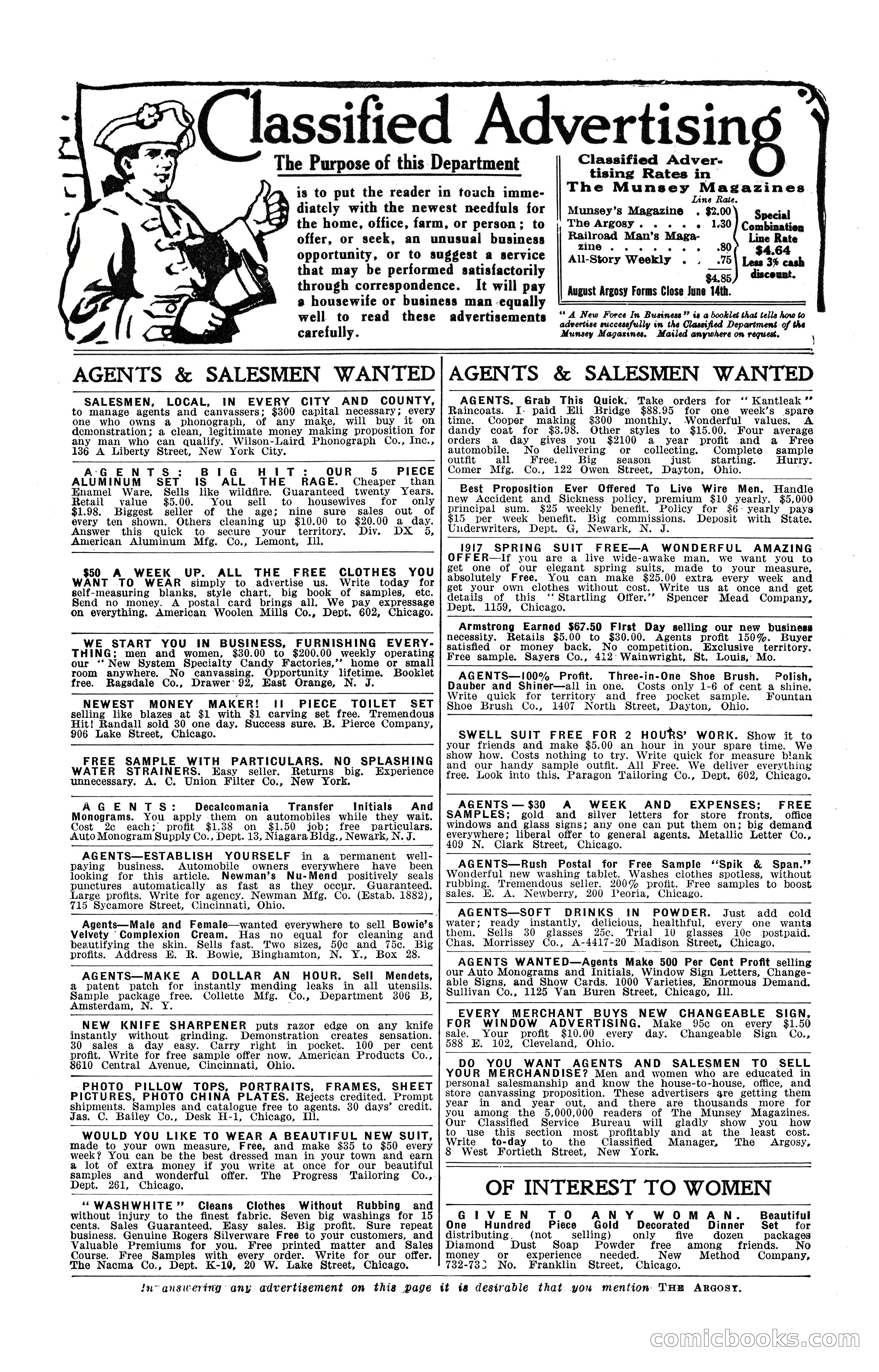 Argosy, Vol. 85, No. 3 — page 6 of 192