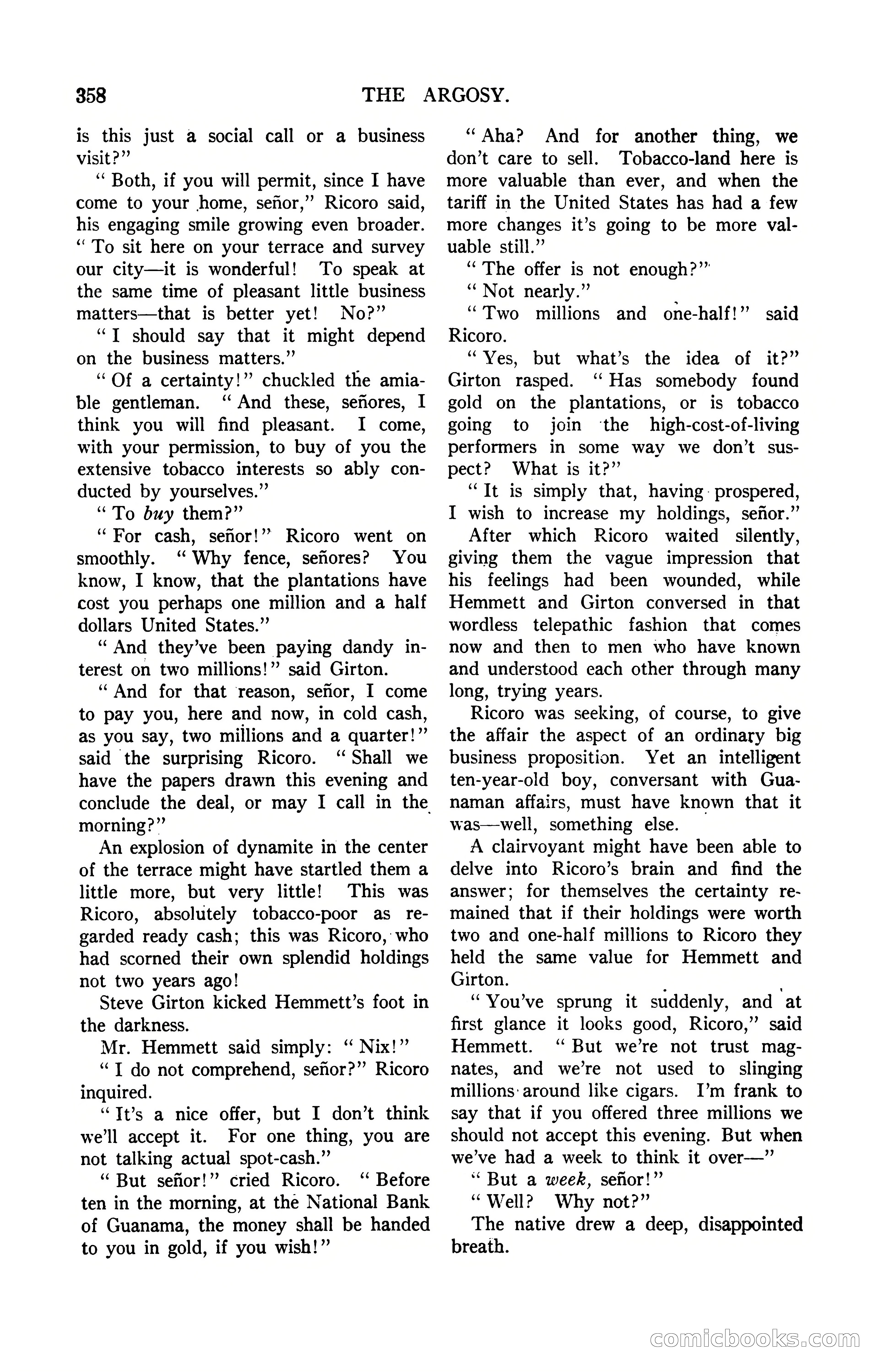 Argosy, Vol. 85, No. 3 — page 16 of 192