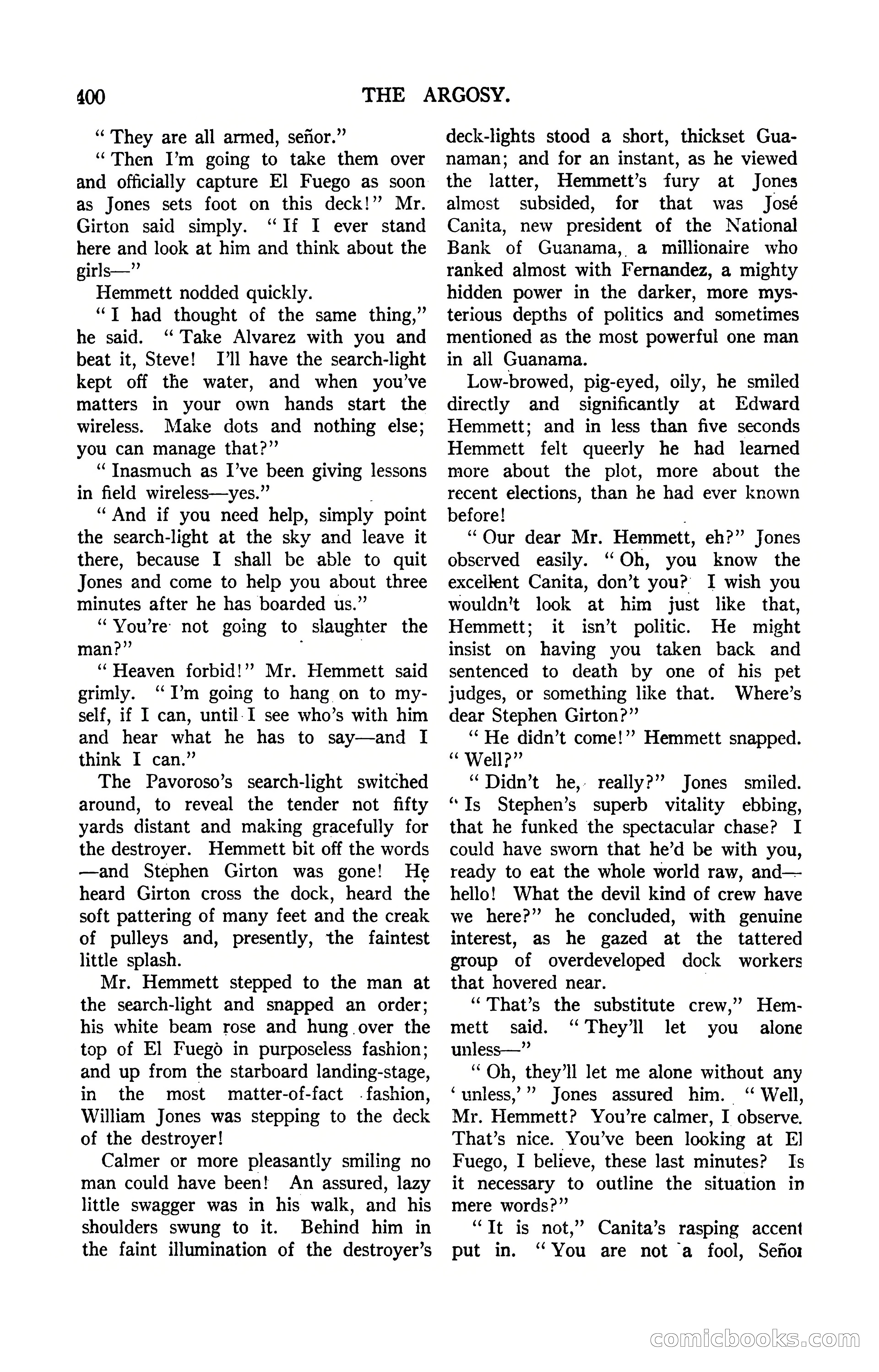 Argosy, Vol. 85, No. 3 — page 58 of 192