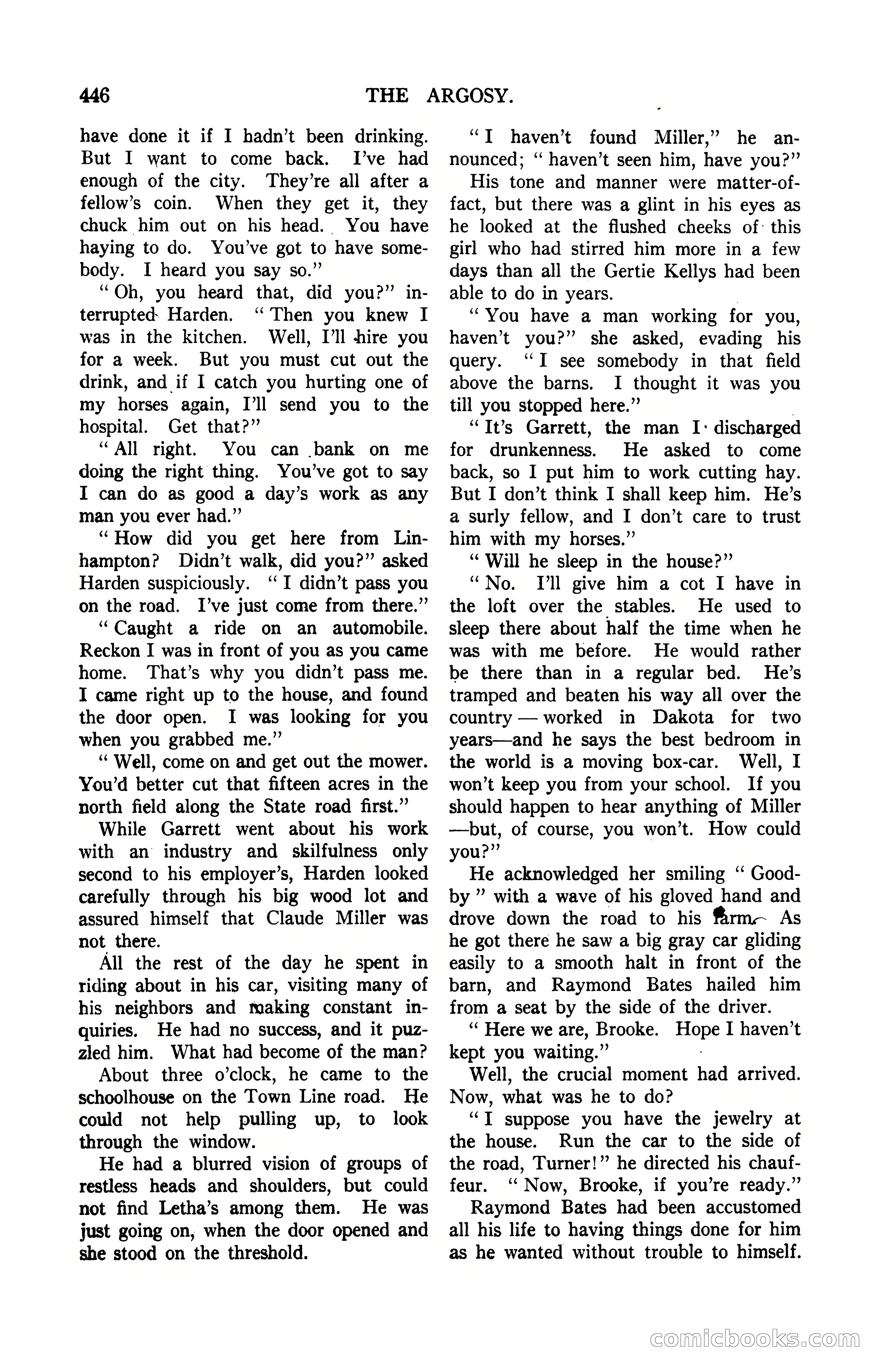 Argosy, Vol. 85, No. 3 — page 104 of 192