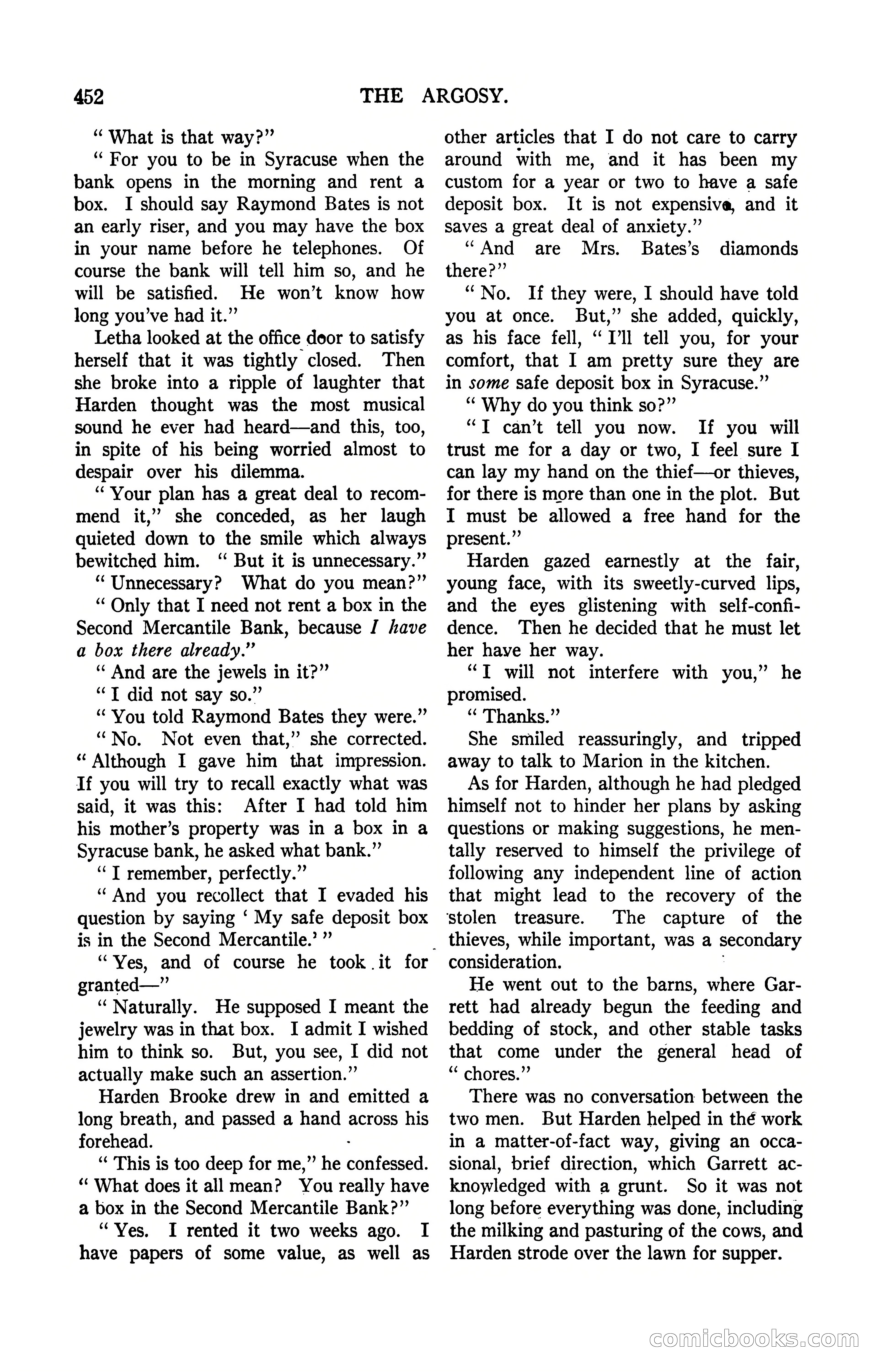 Argosy, Vol. 85, No. 3 — page 110 of 192