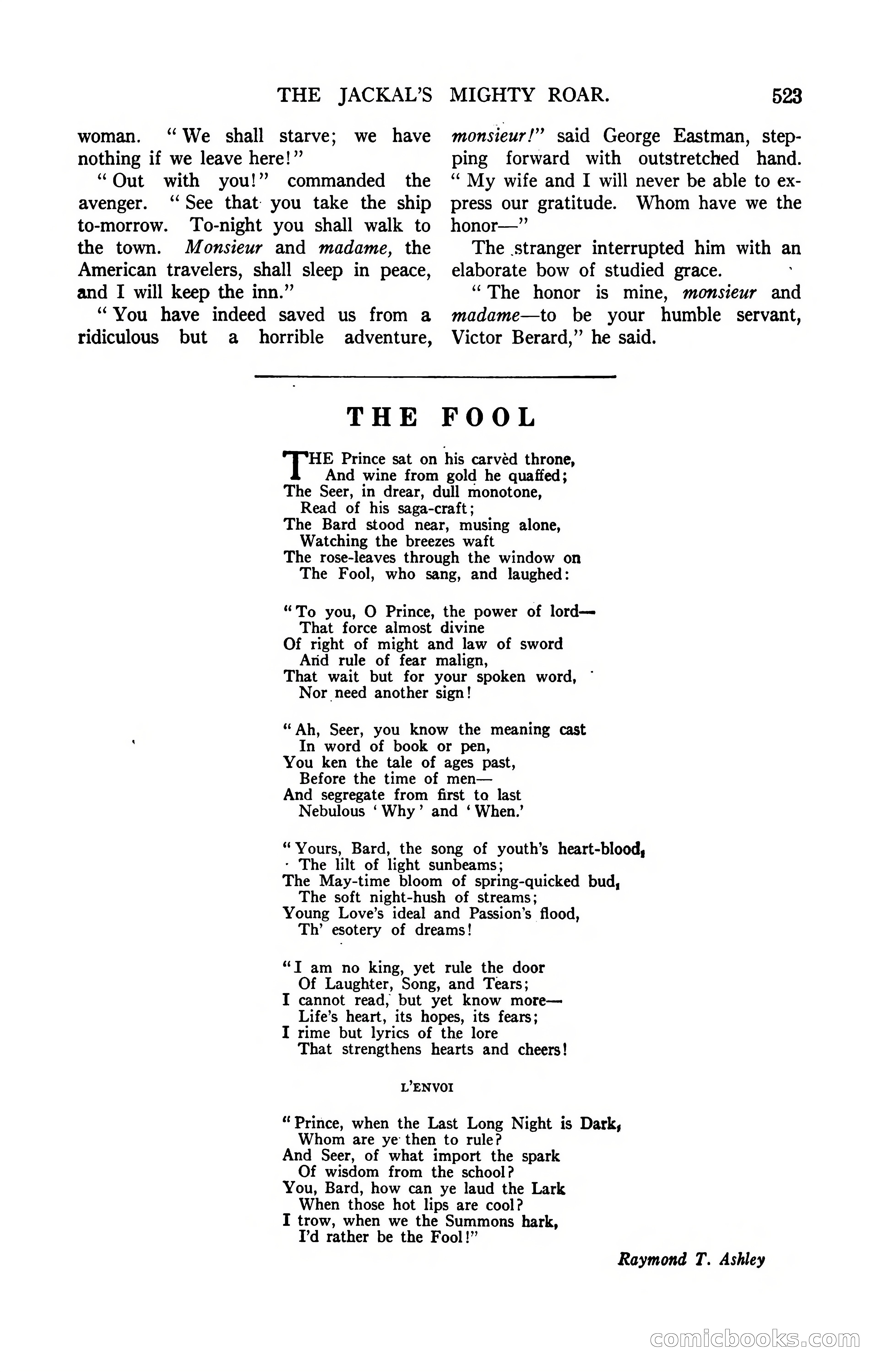 Argosy, Vol. 85, No. 3 — page 181 of 192