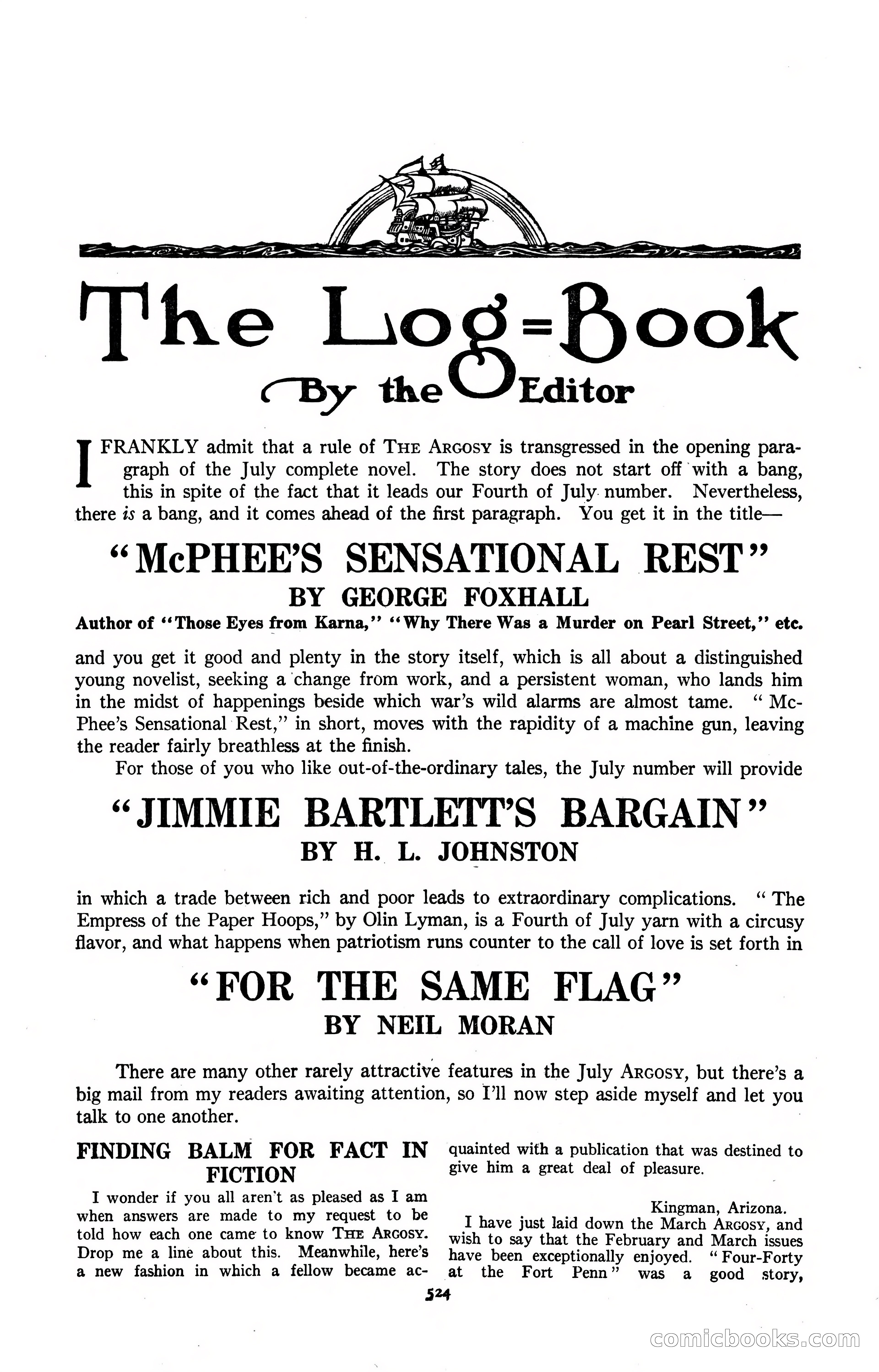 Argosy, Vol. 85, No. 3 — page 182 of 192