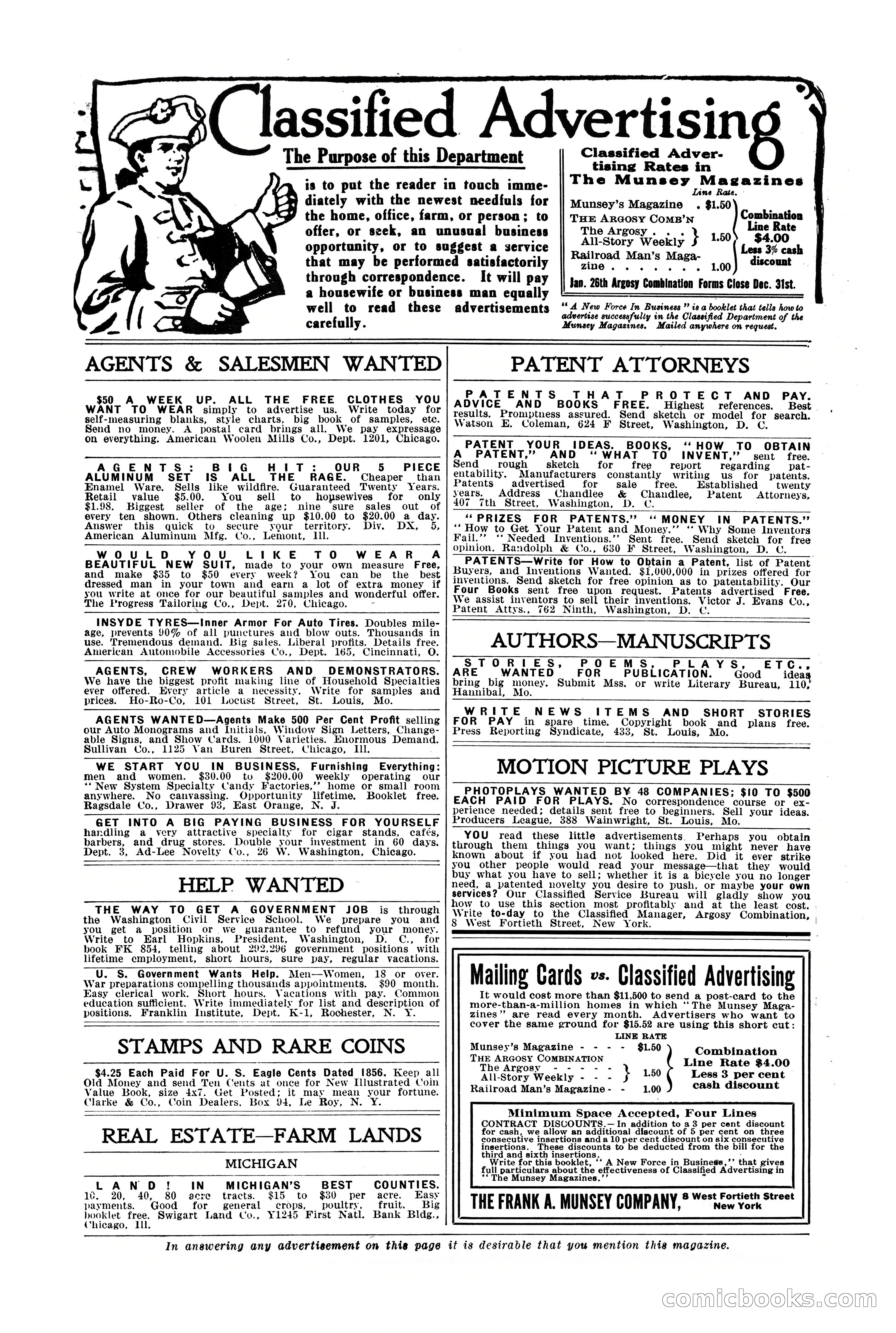 The Argosy, Vol. 90 No. 1 — page 4 of 200