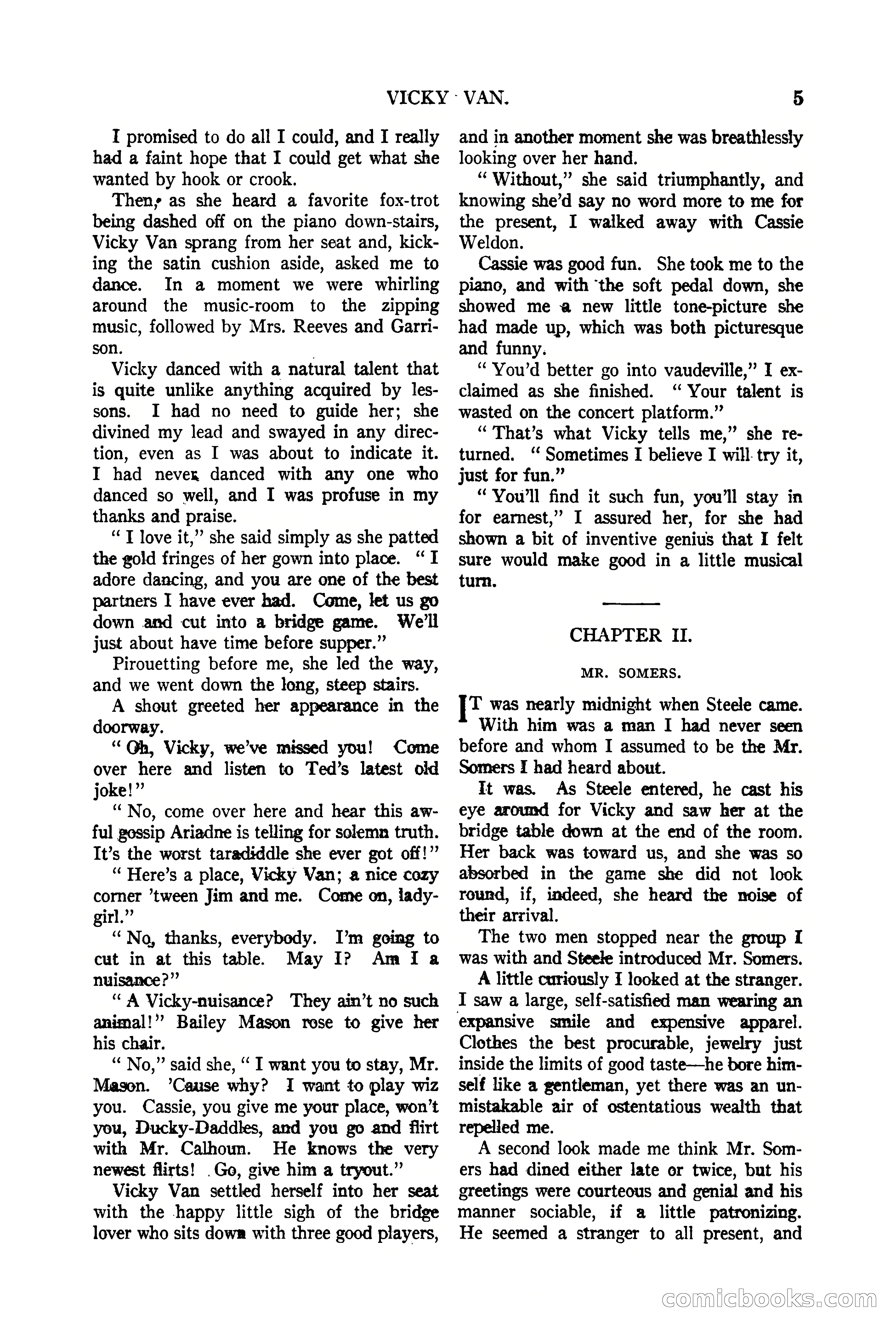 The Argosy, Vol. 90 No. 1 — page 11 of 200