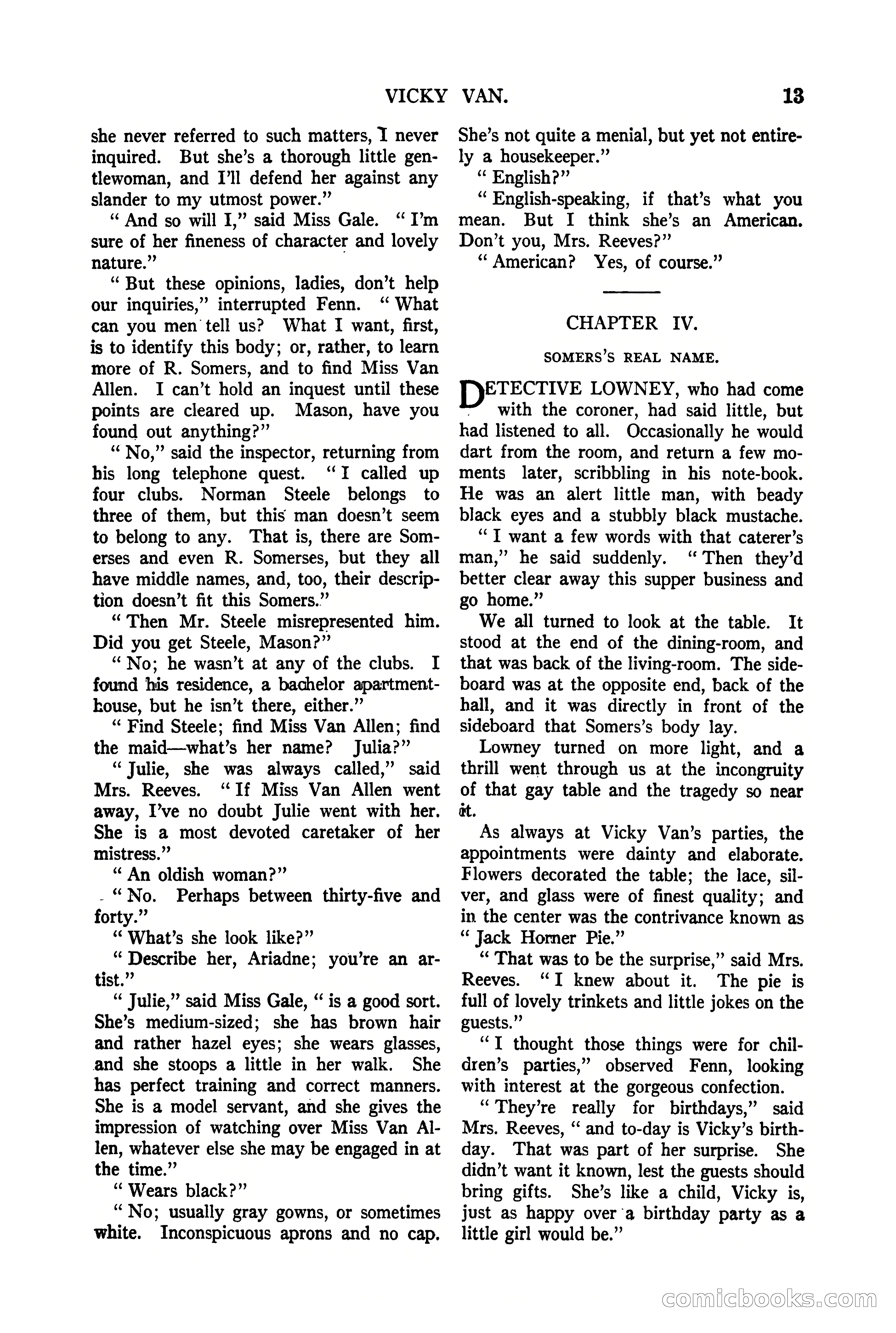 The Argosy, Vol. 90 No. 1 — page 19 of 200