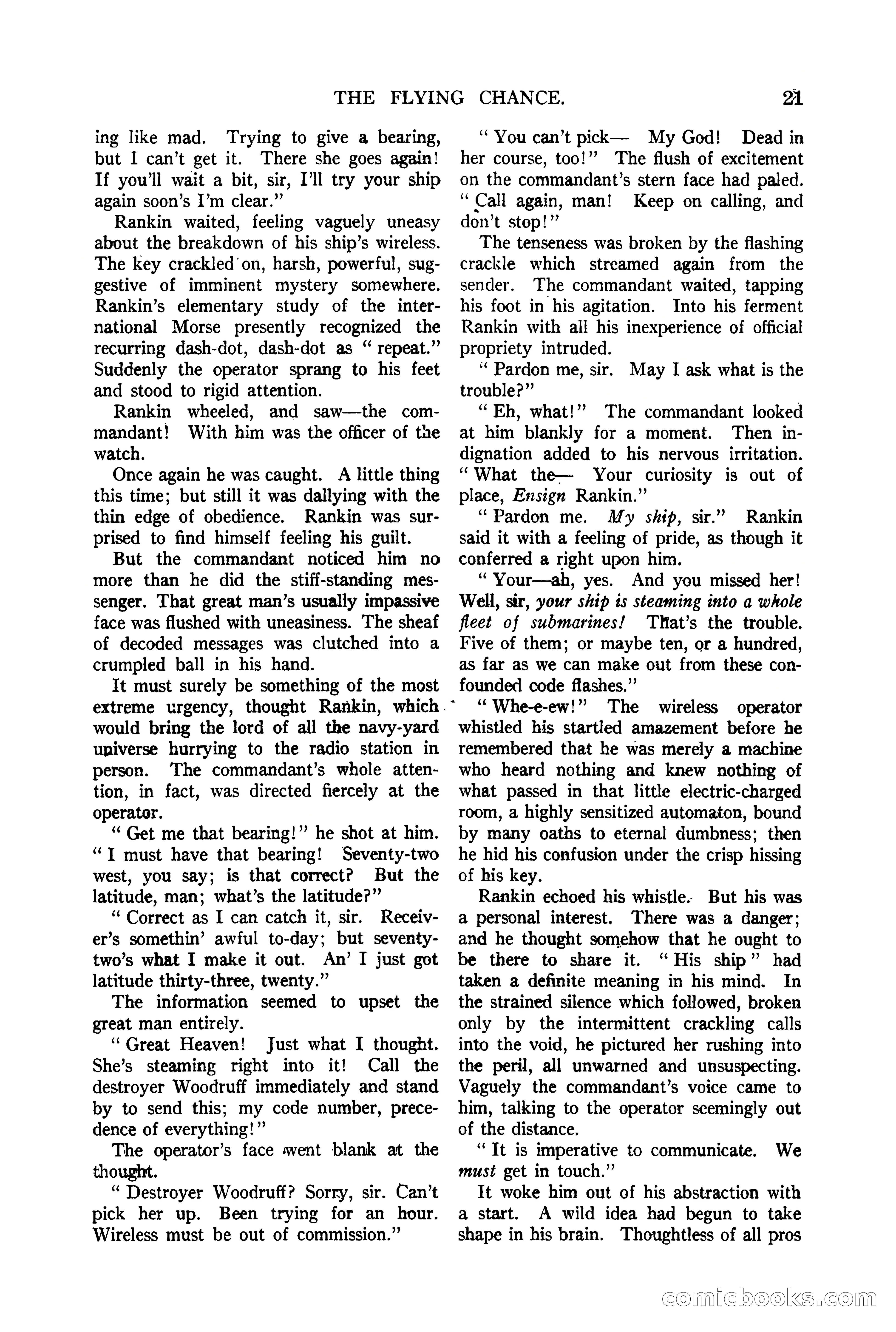The Argosy, Vol. 90 No. 1 — page 27 of 200
