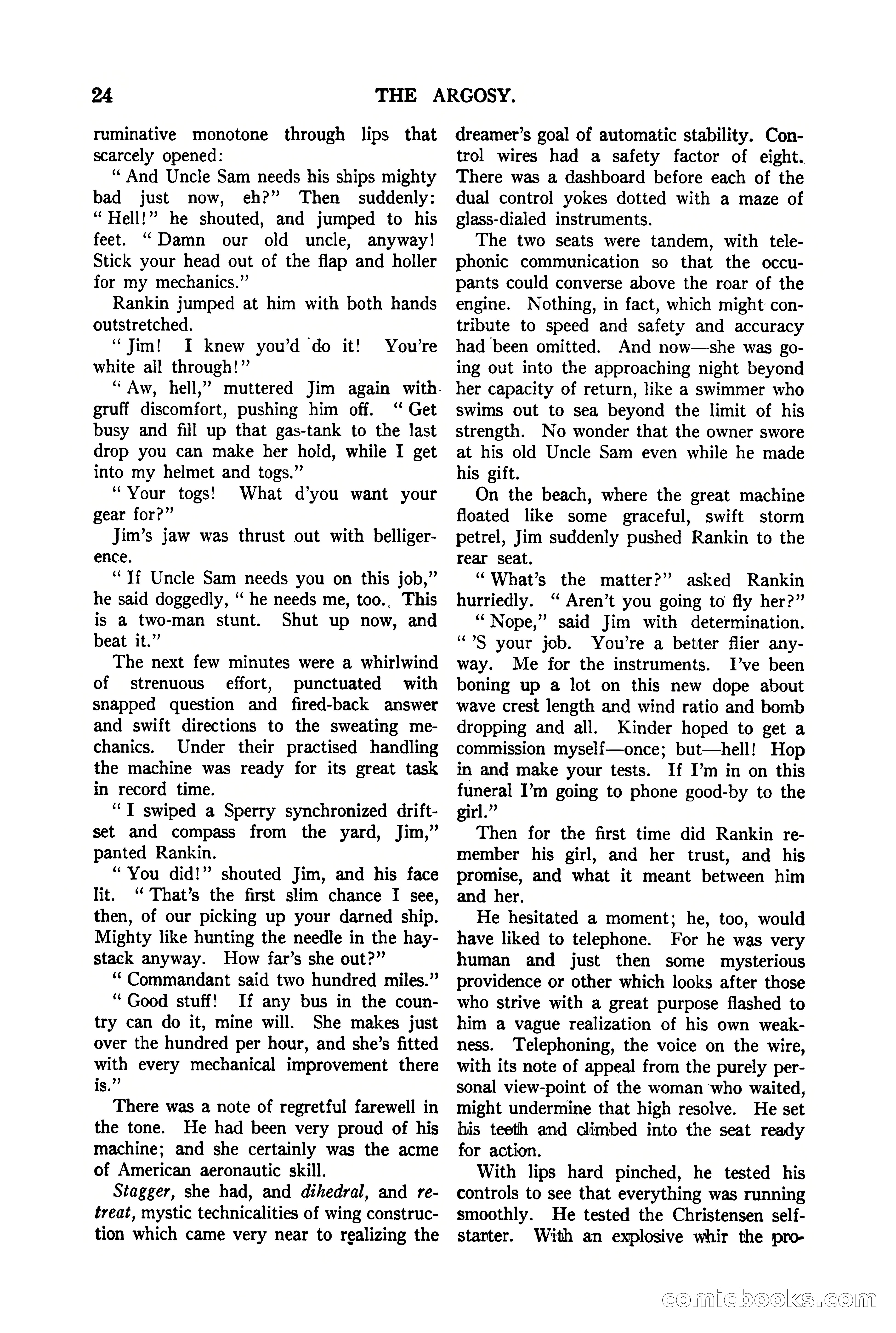 The Argosy, Vol. 90 No. 1 — page 30 of 200