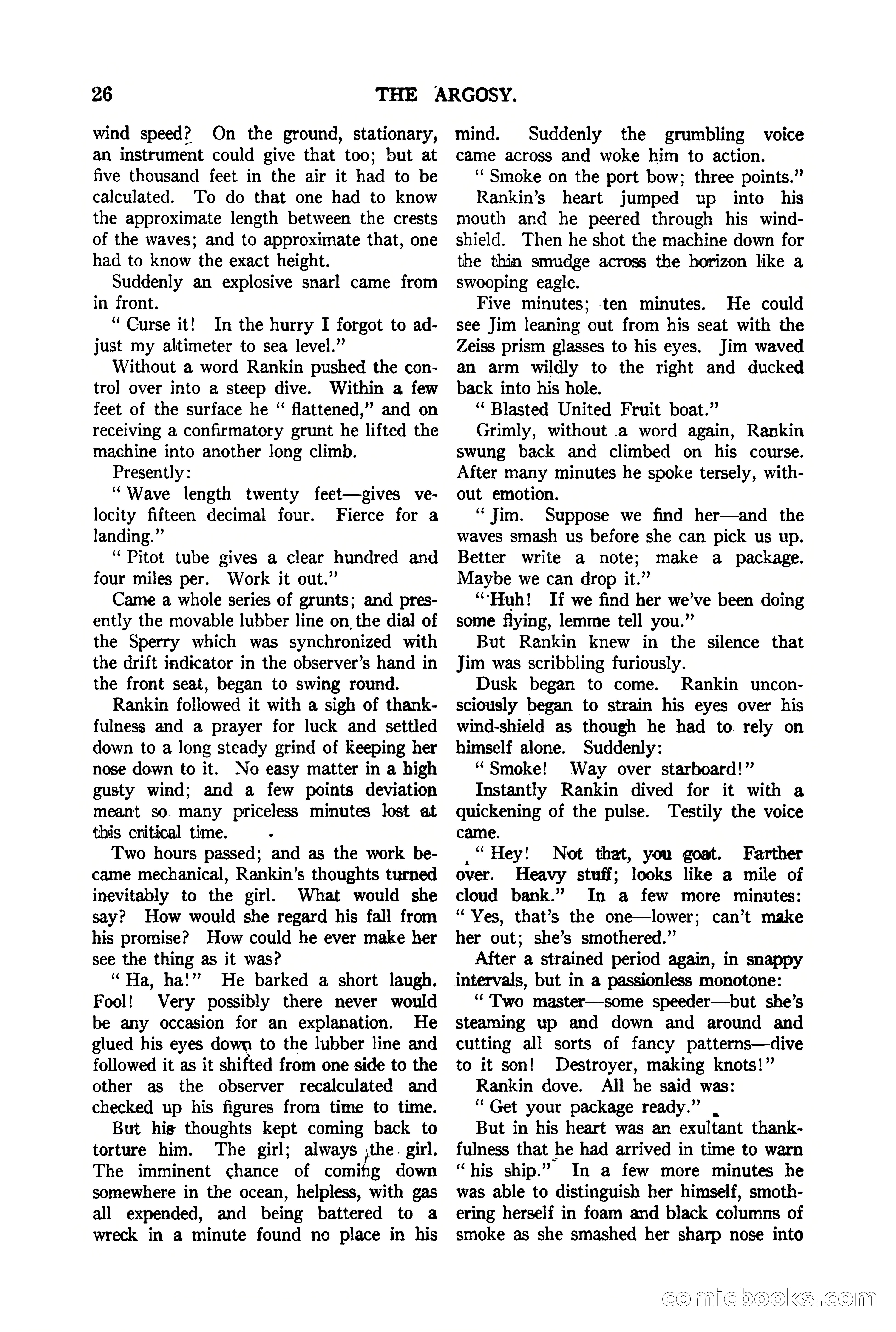 The Argosy, Vol. 90 No. 1 — page 32 of 200