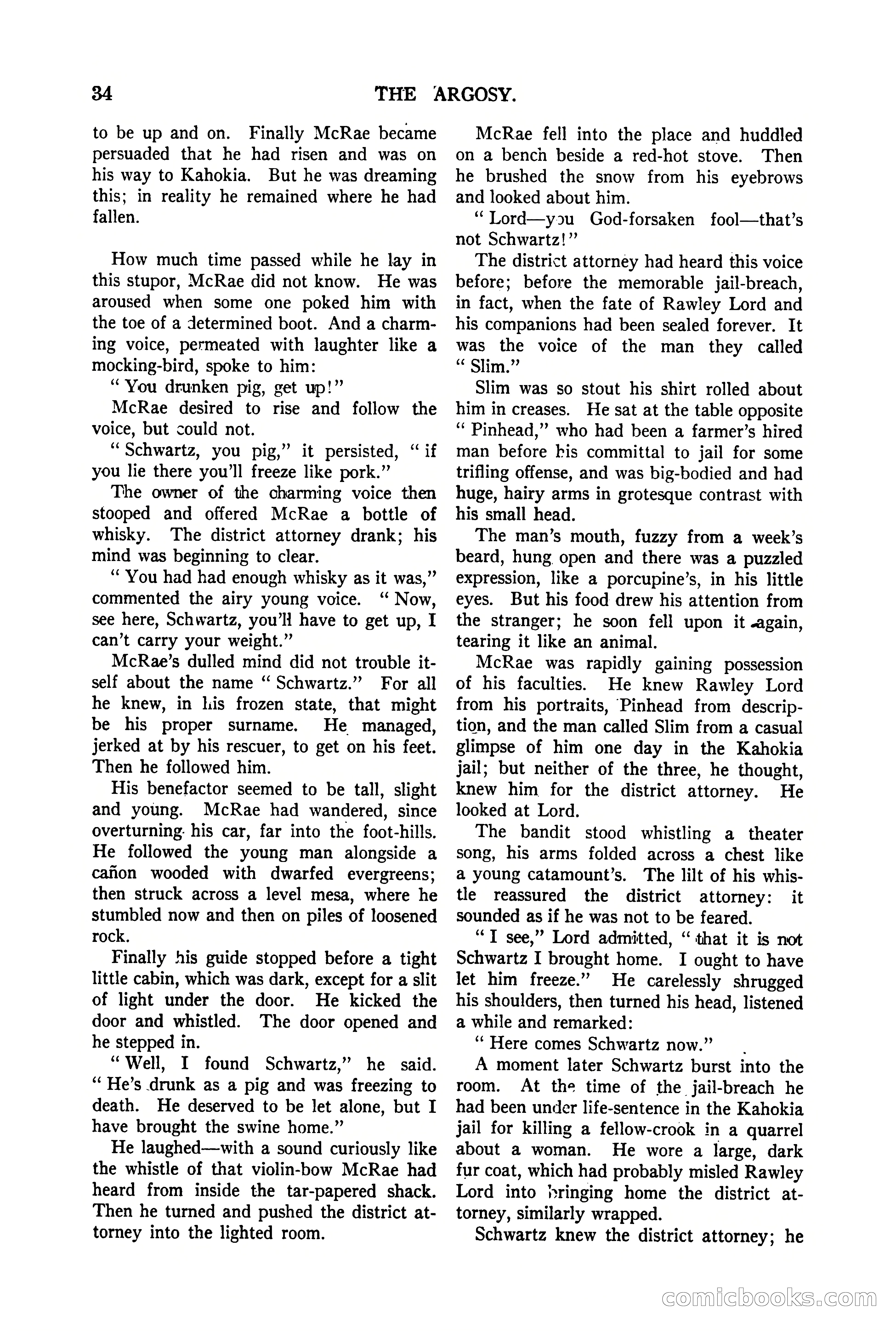 The Argosy, Vol. 90 No. 1 — page 40 of 200
