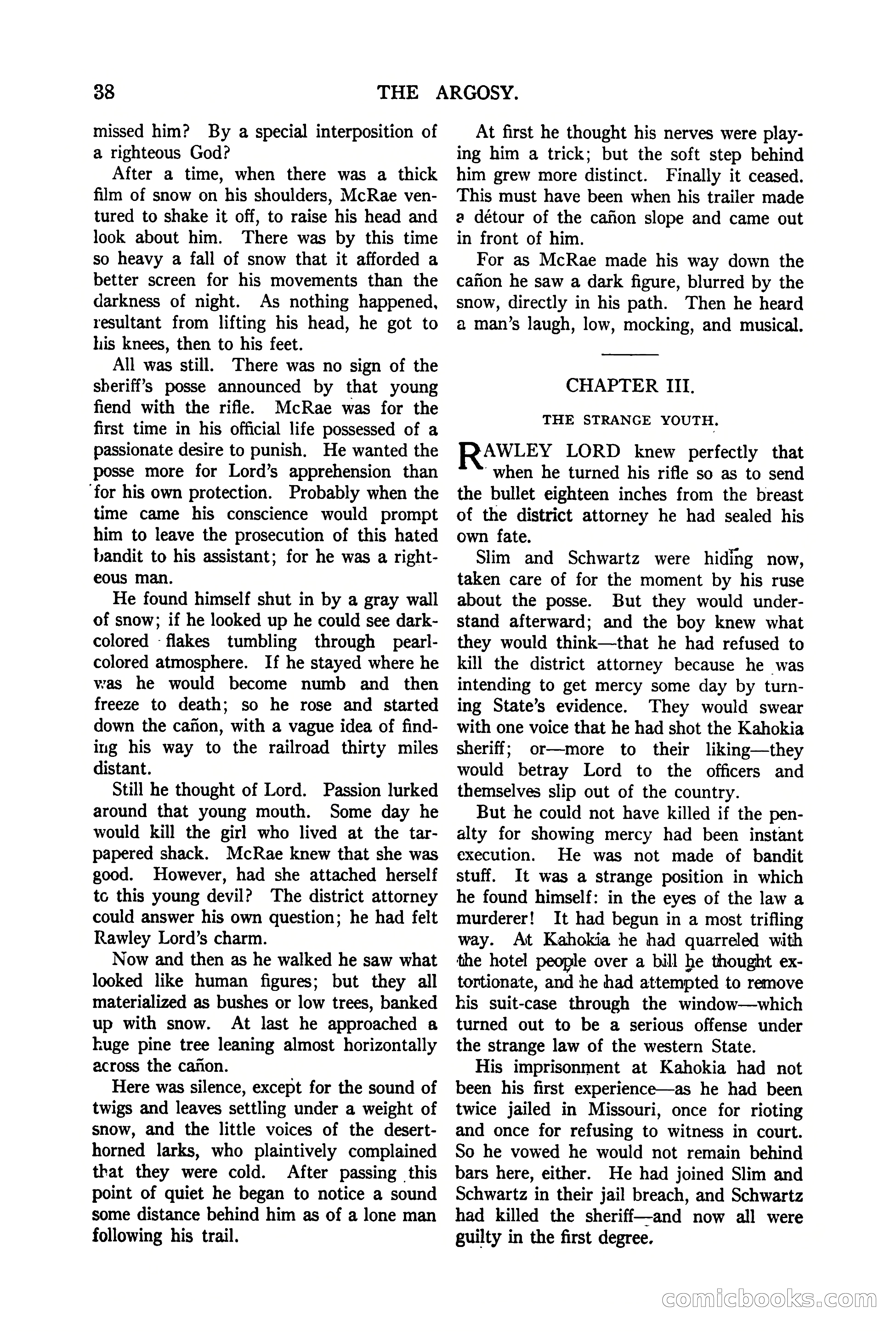 The Argosy, Vol. 90 No. 1 — page 44 of 200