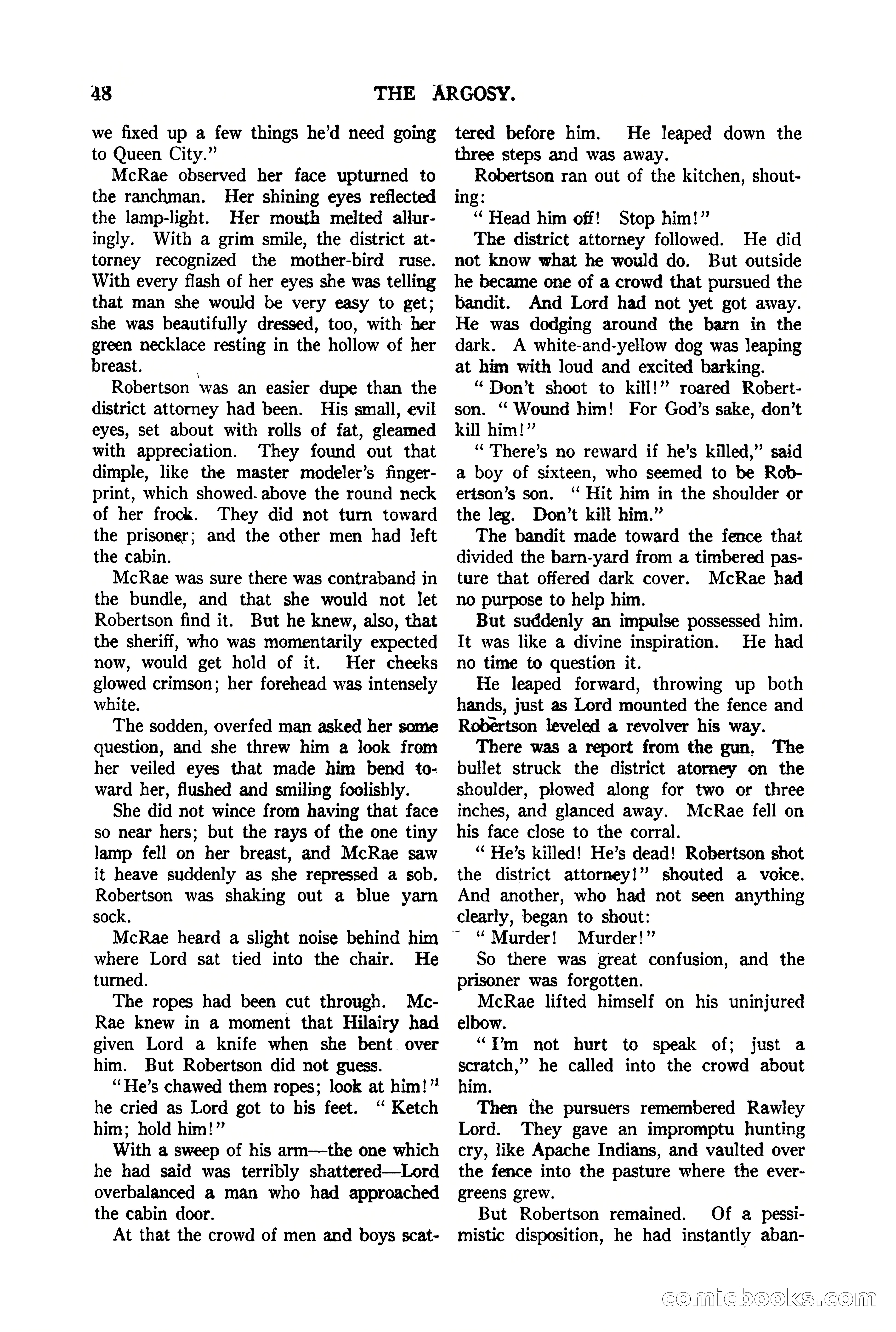 The Argosy, Vol. 90 No. 1 — page 54 of 200