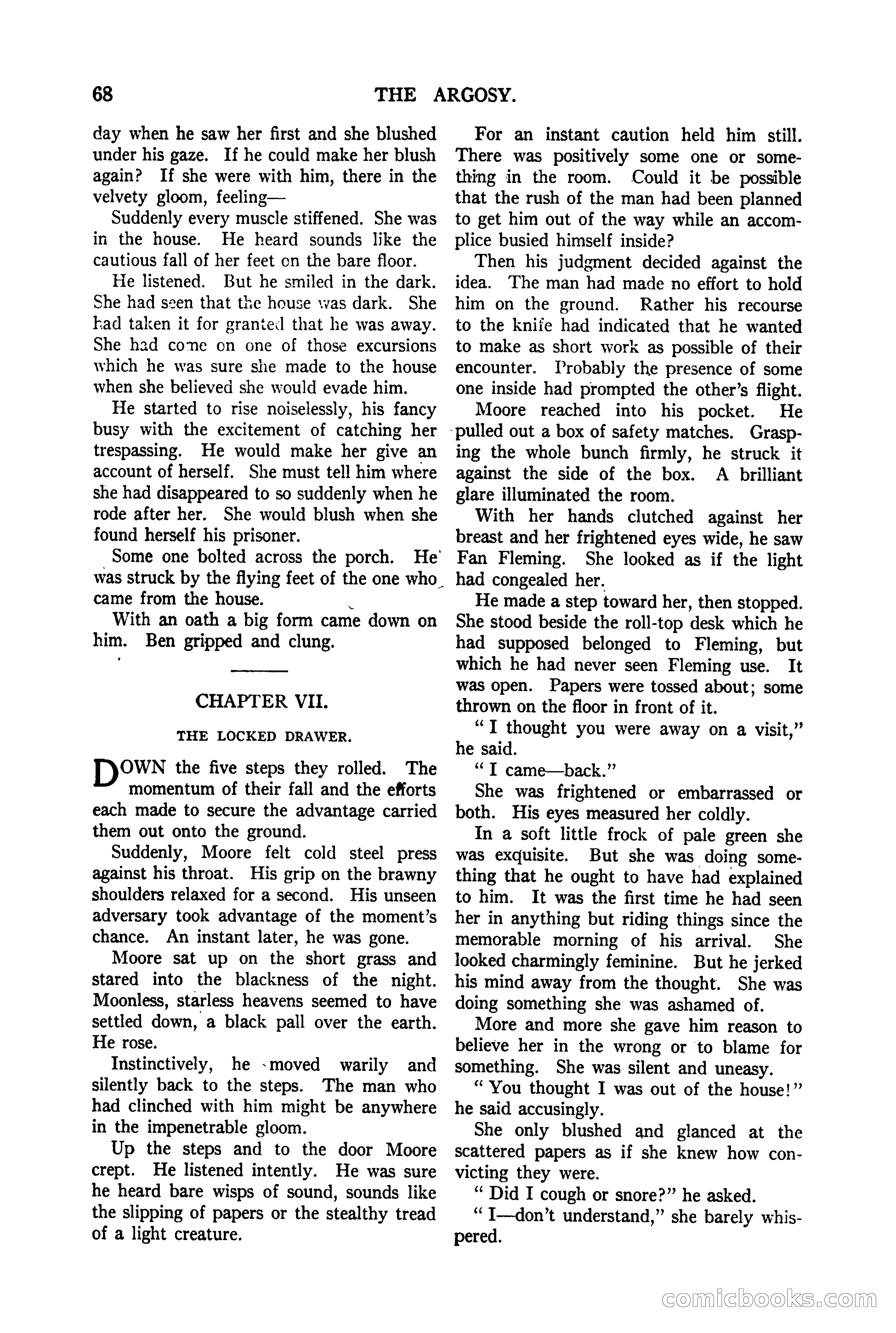 The Argosy, Vol. 90 No. 1 — page 74 of 200