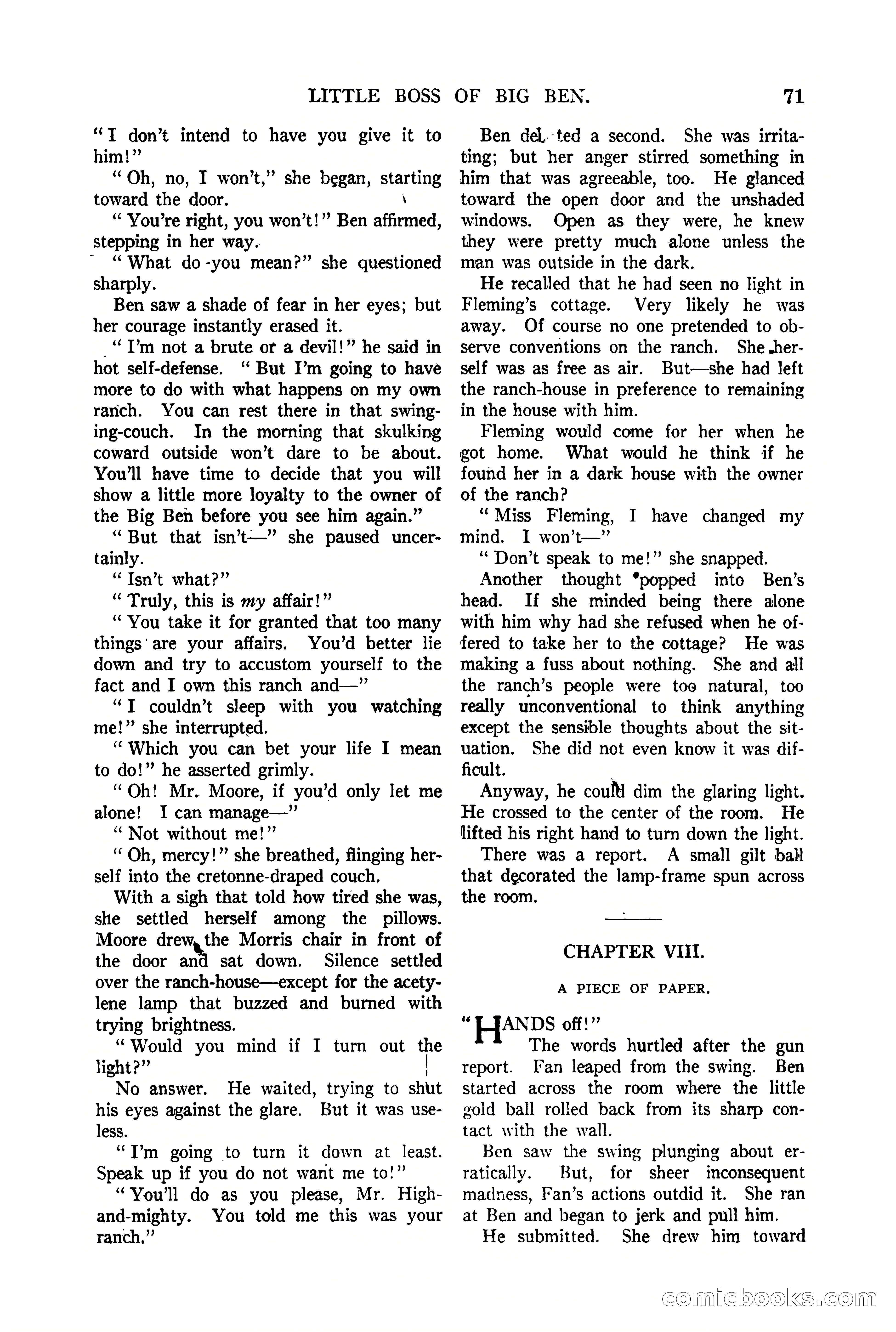 The Argosy, Vol. 90 No. 1 — page 77 of 200