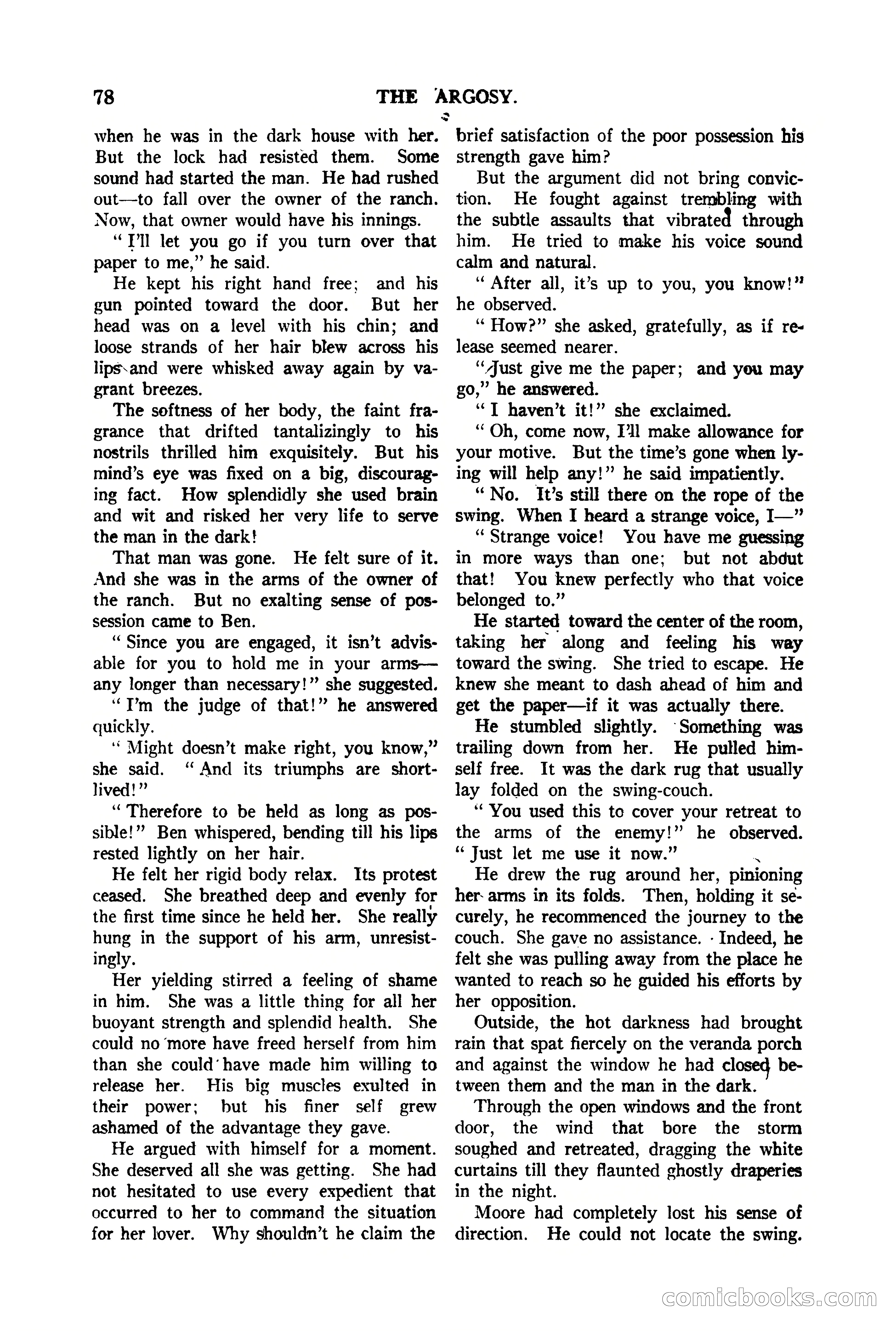 The Argosy, Vol. 90 No. 1 — page 84 of 200