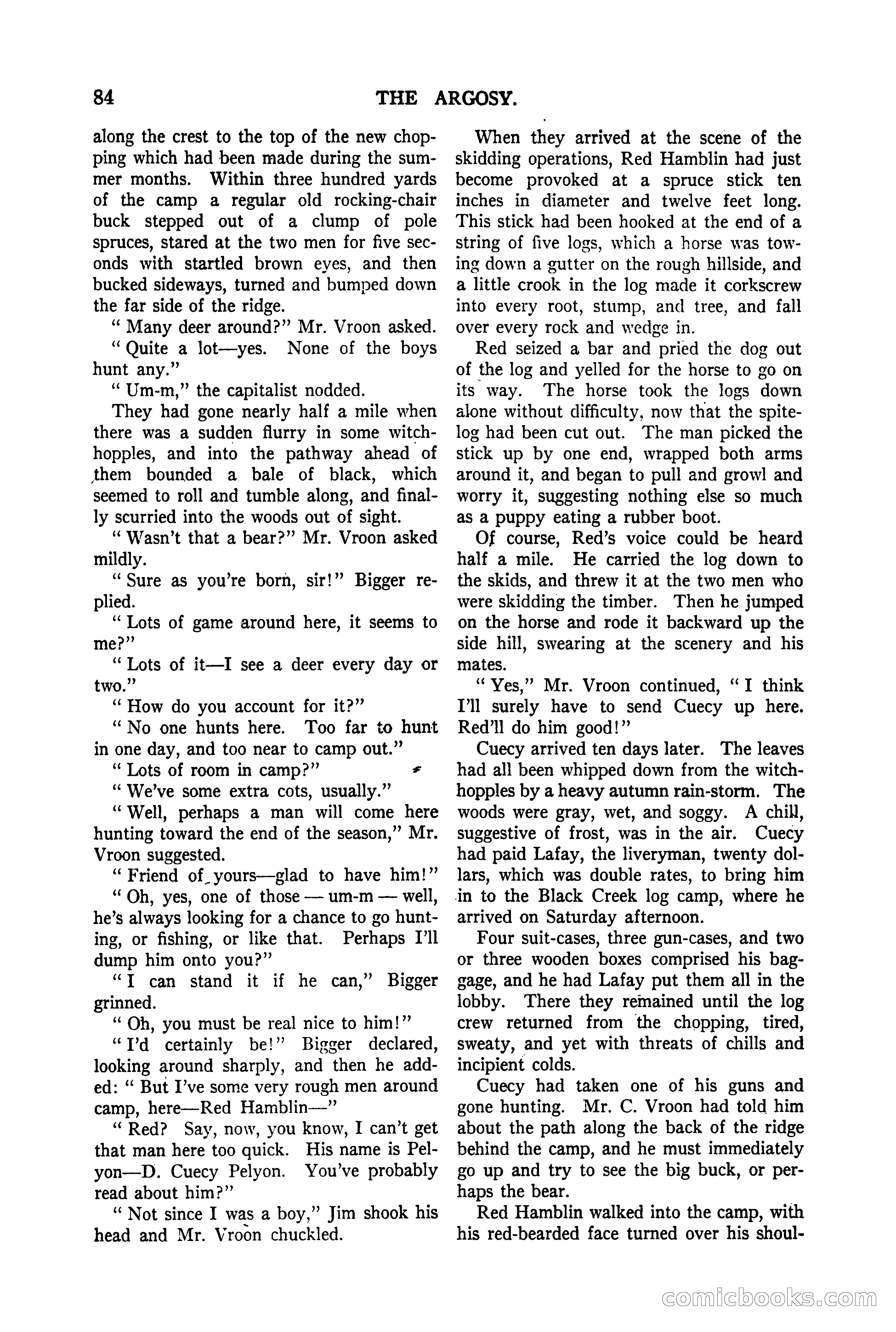 The Argosy, Vol. 90 No. 1 — page 90 of 200