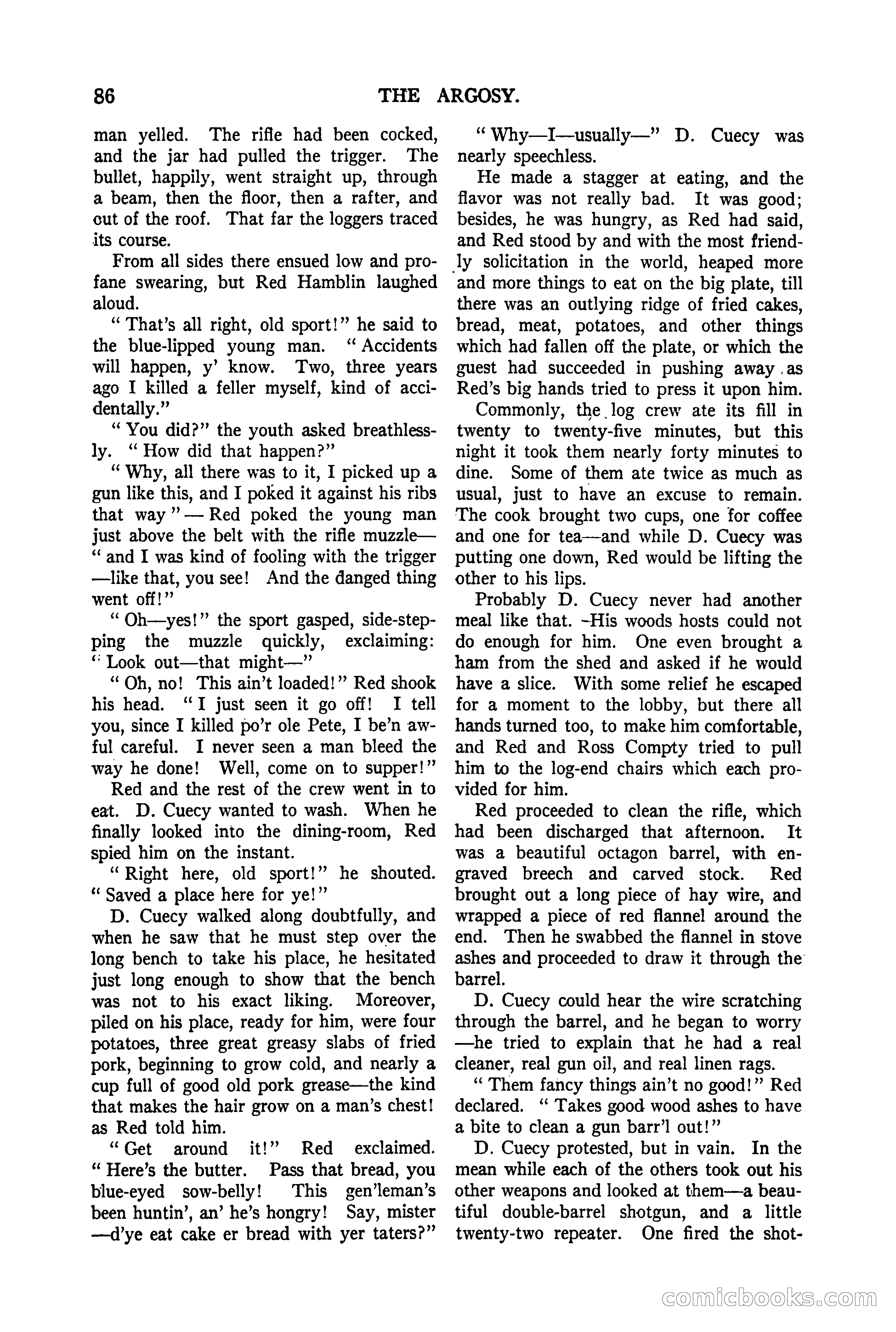 The Argosy, Vol. 90 No. 1 — page 92 of 200