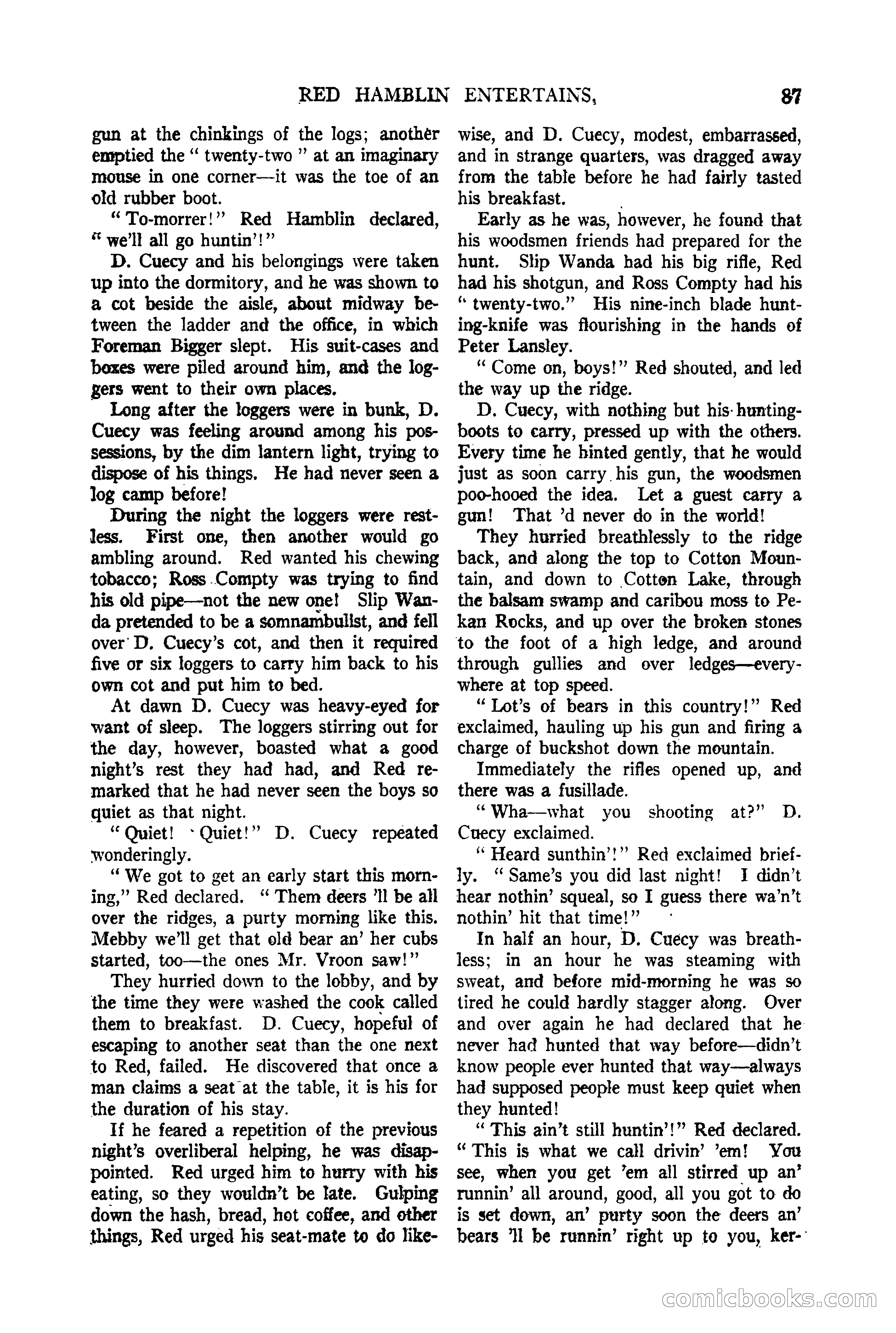 The Argosy, Vol. 90 No. 1 — page 93 of 200