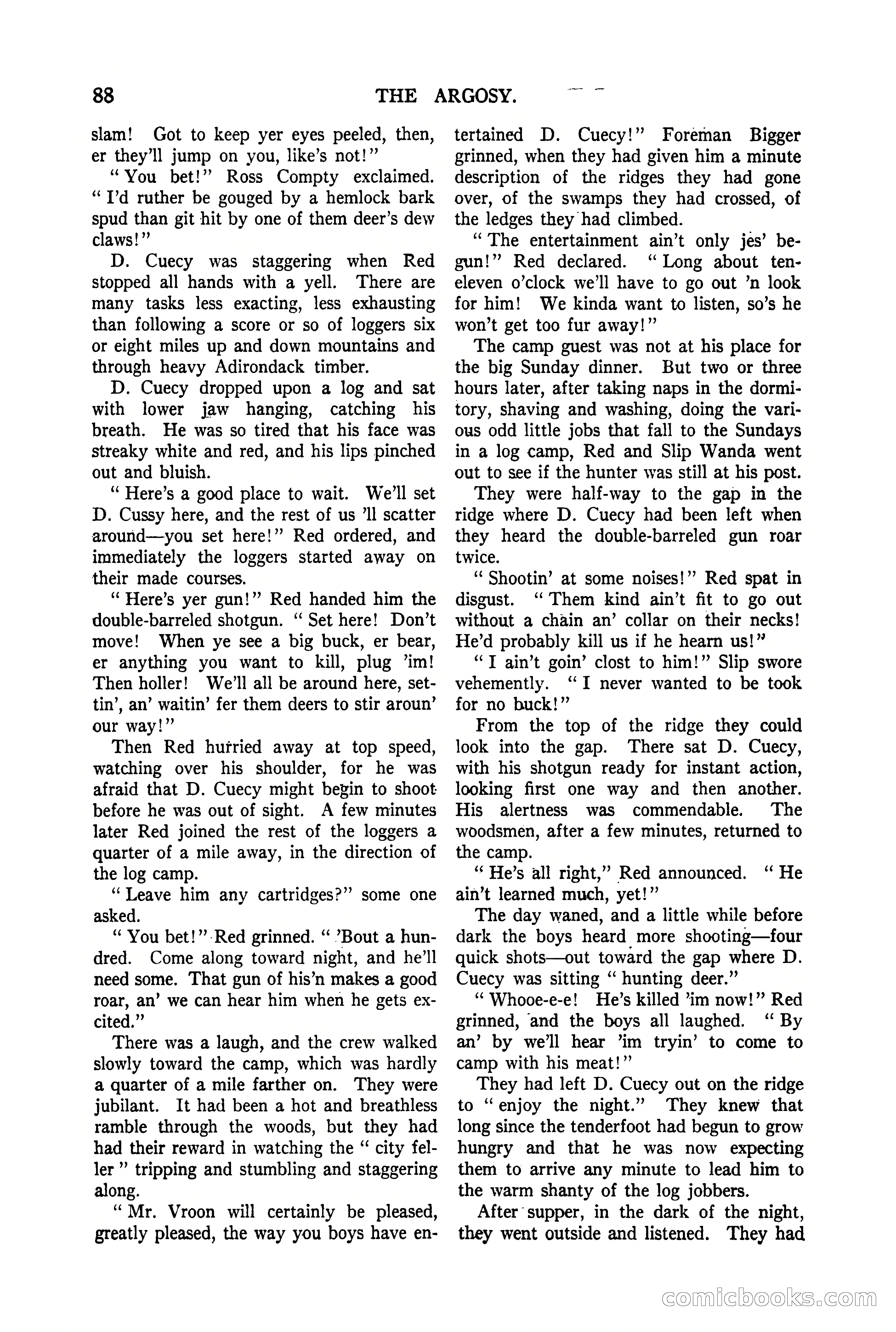 The Argosy, Vol. 90 No. 1 — page 94 of 200