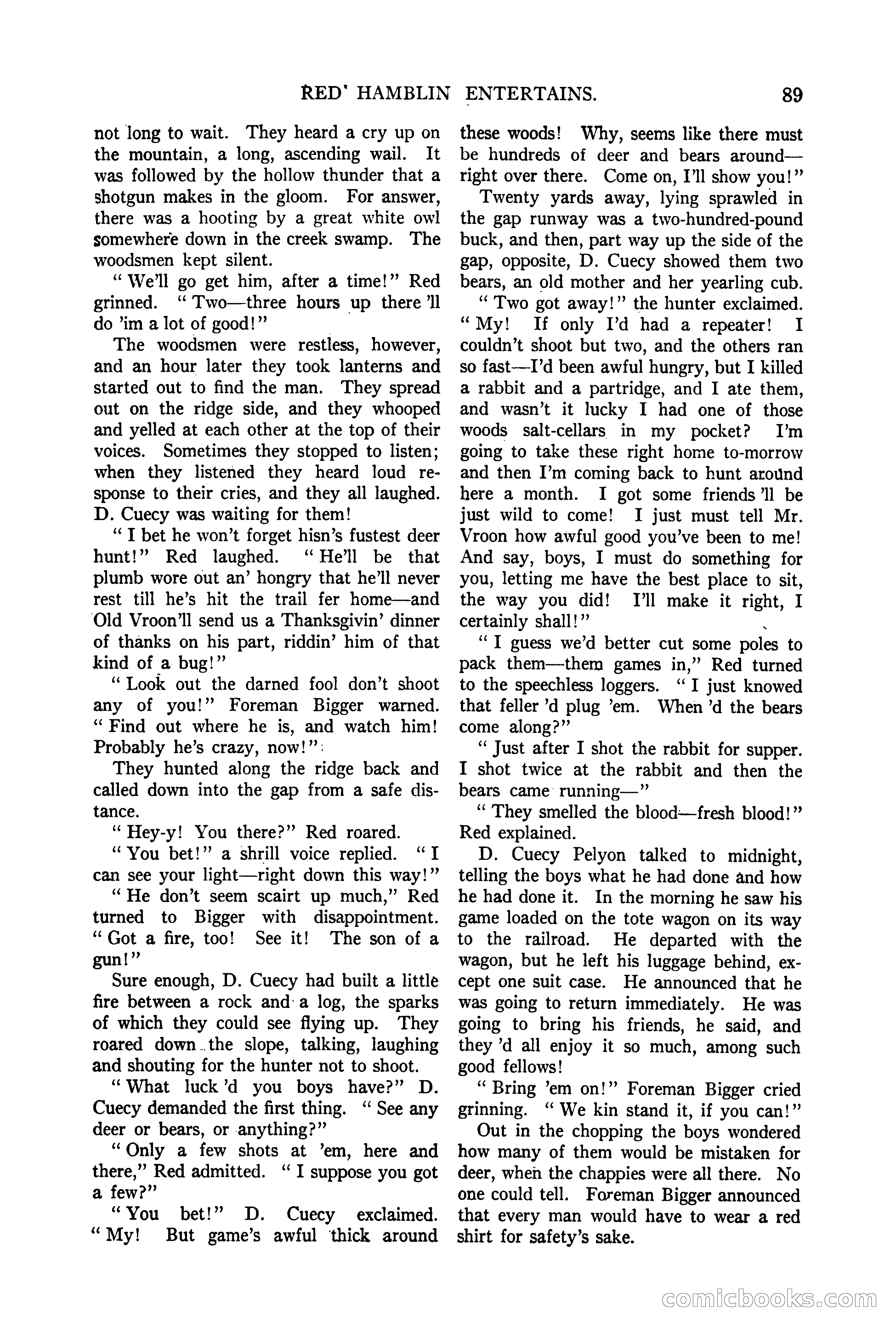 The Argosy, Vol. 90 No. 1 — page 95 of 200