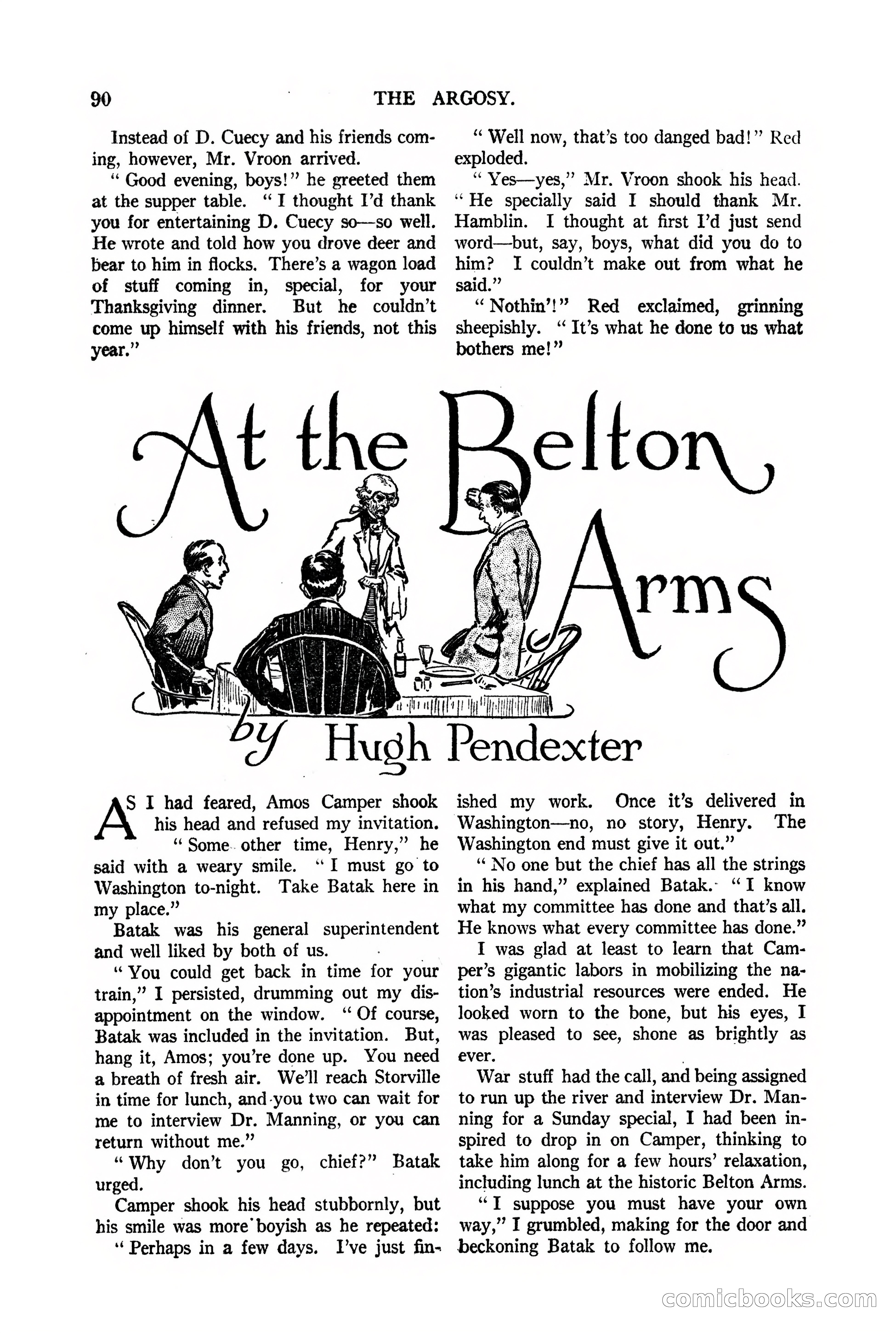 The Argosy, Vol. 90 No. 1 — page 96 of 200