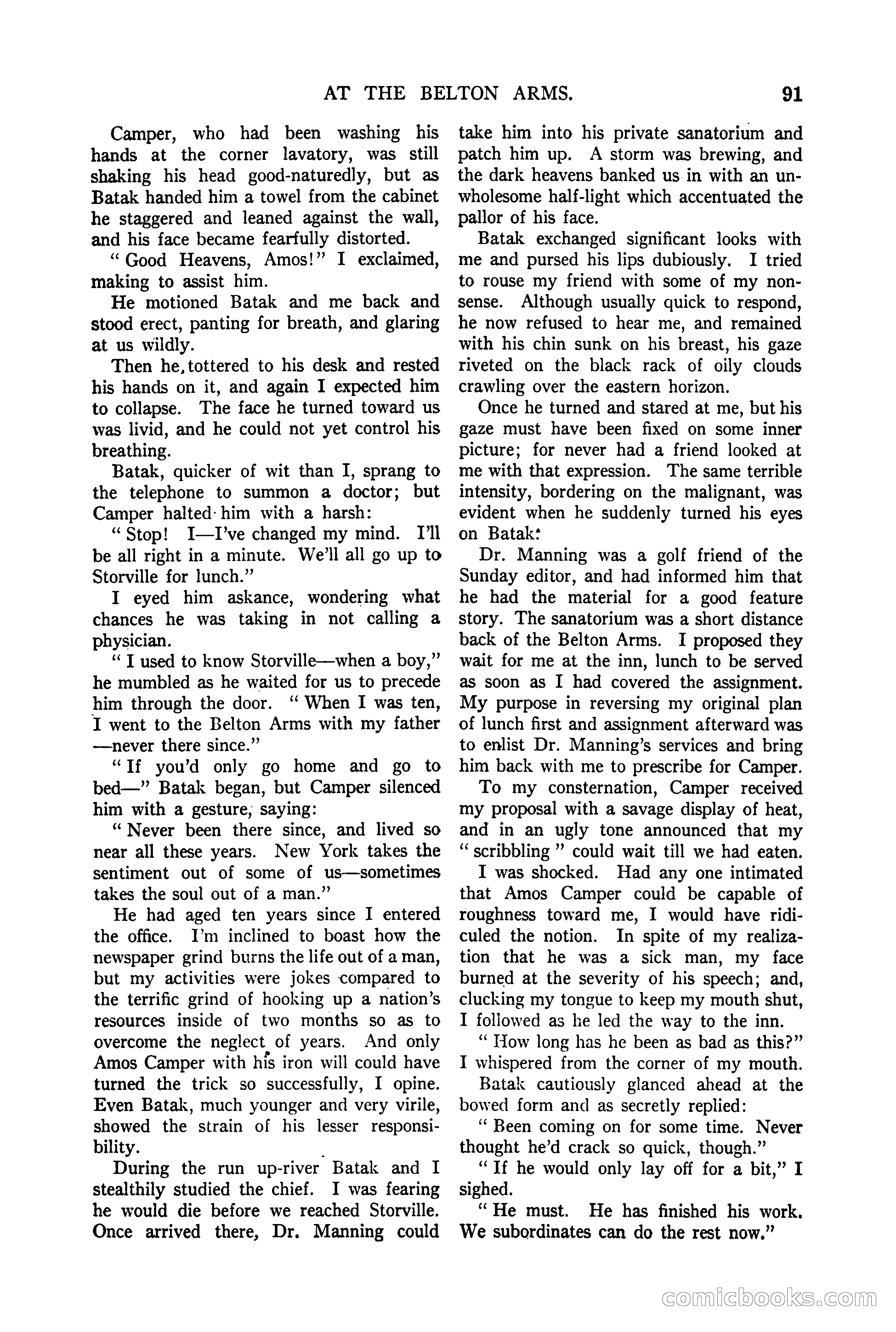 The Argosy, Vol. 90 No. 1 — page 97 of 200