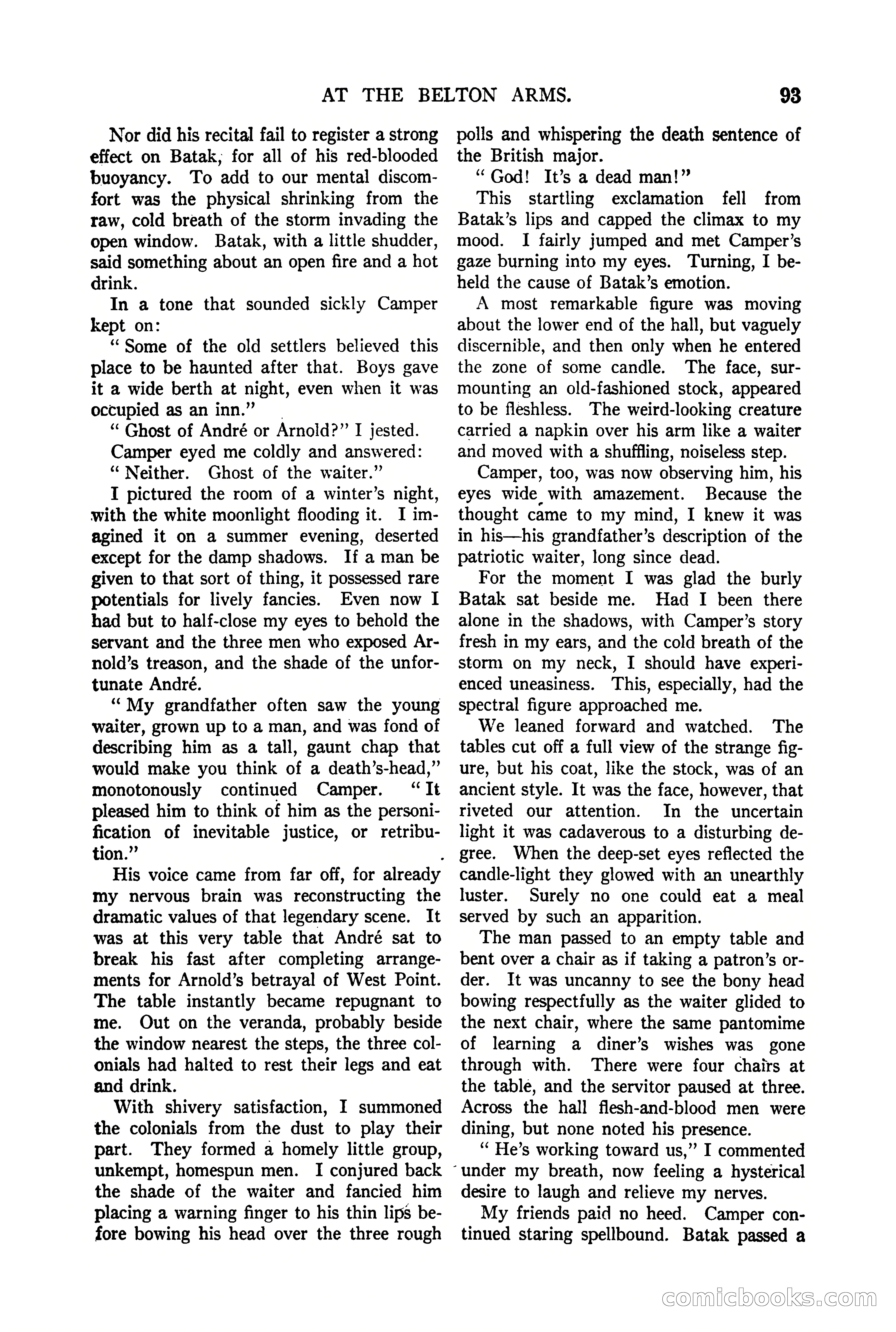 The Argosy, Vol. 90 No. 1 — page 99 of 200