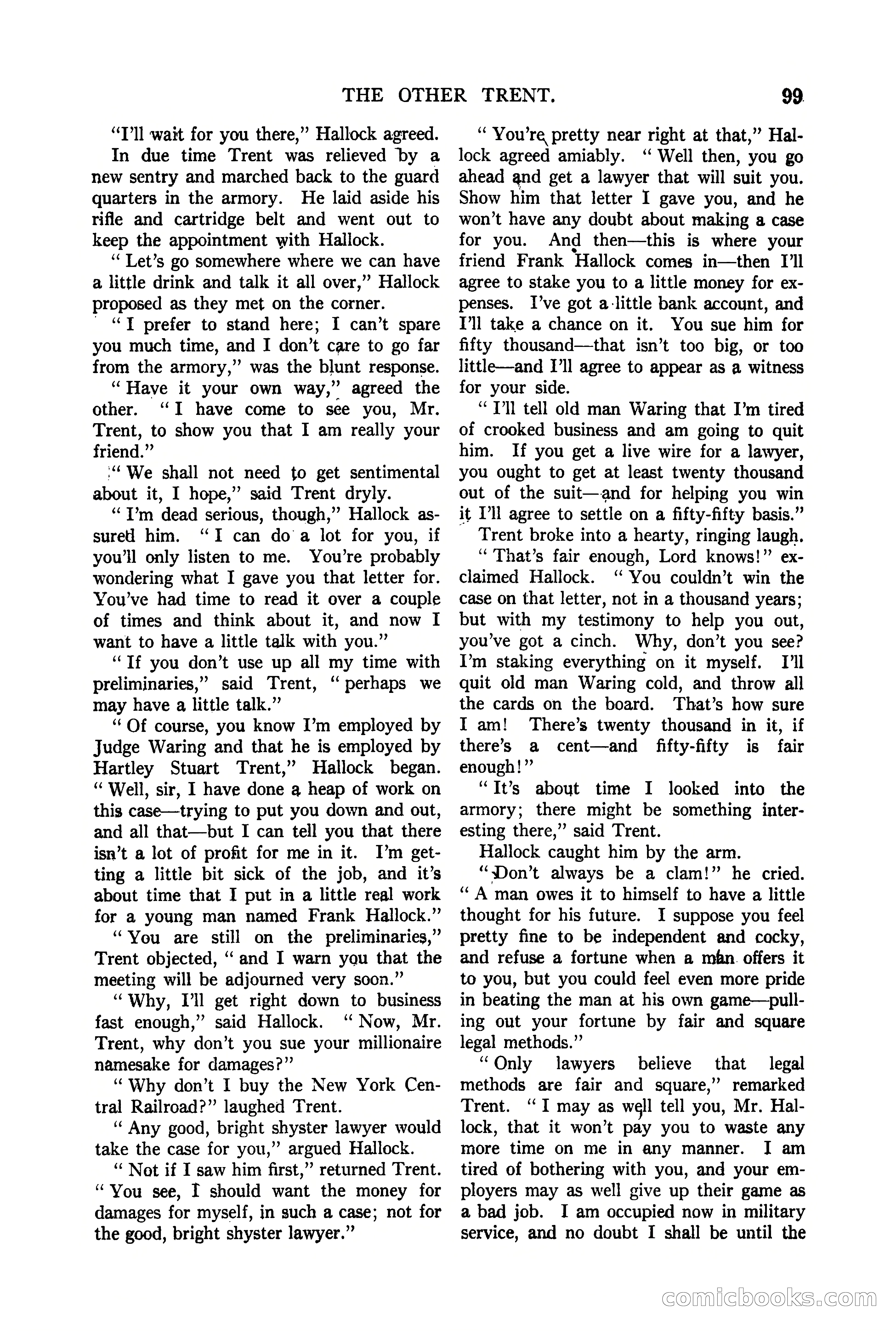 The Argosy, Vol. 90 No. 1 — page 105 of 200