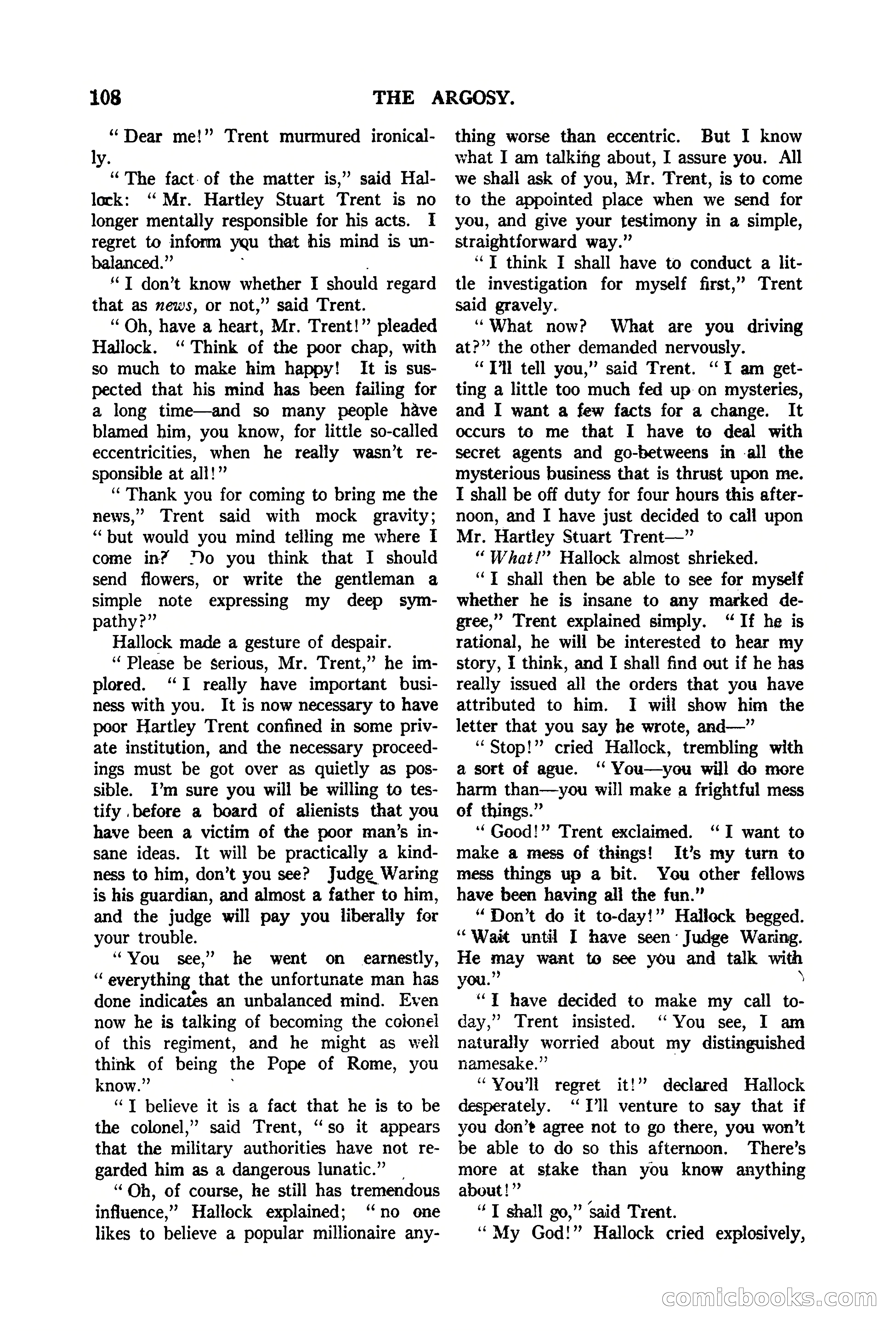 The Argosy, Vol. 90 No. 1 — page 114 of 200