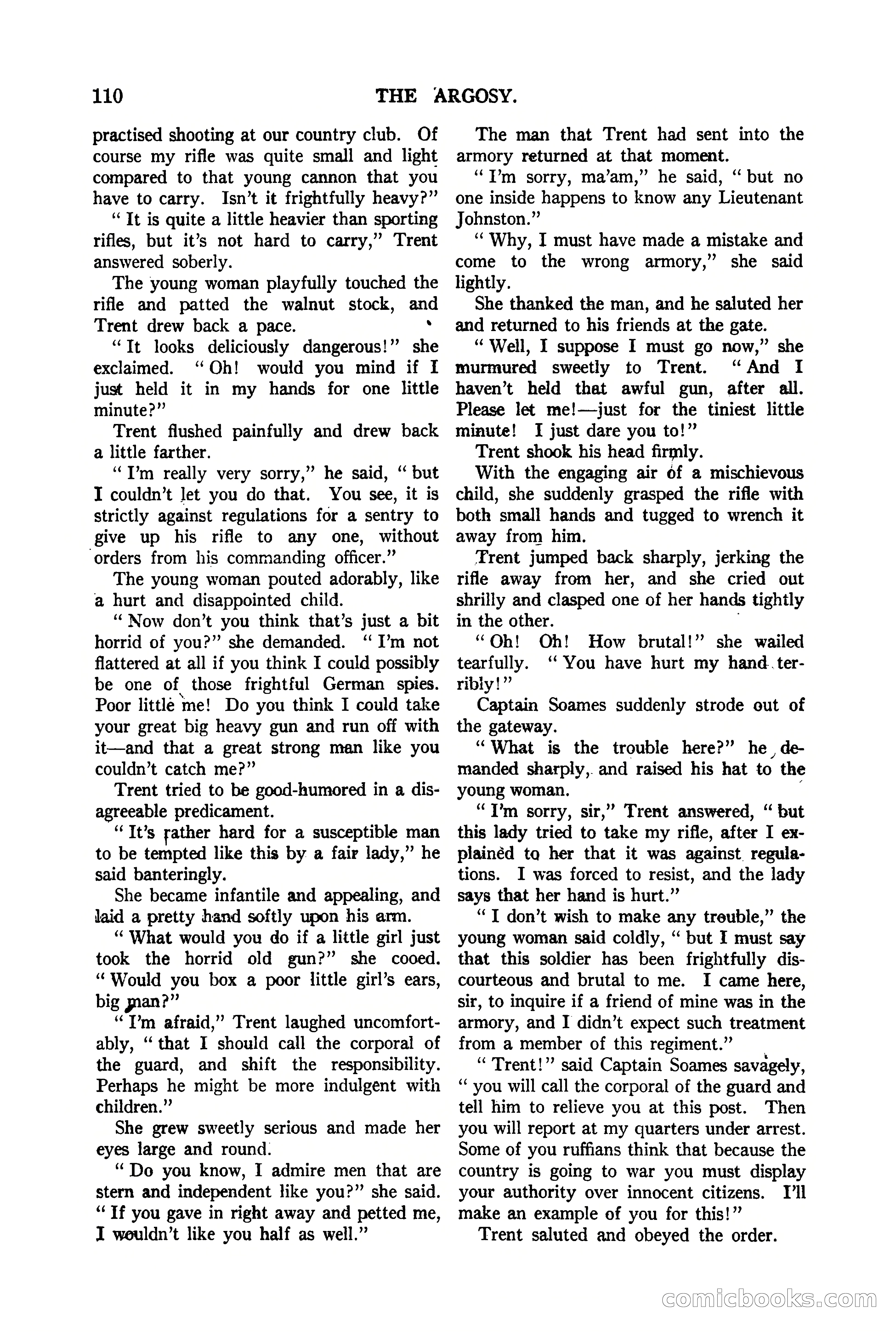 The Argosy, Vol. 90 No. 1 — page 116 of 200