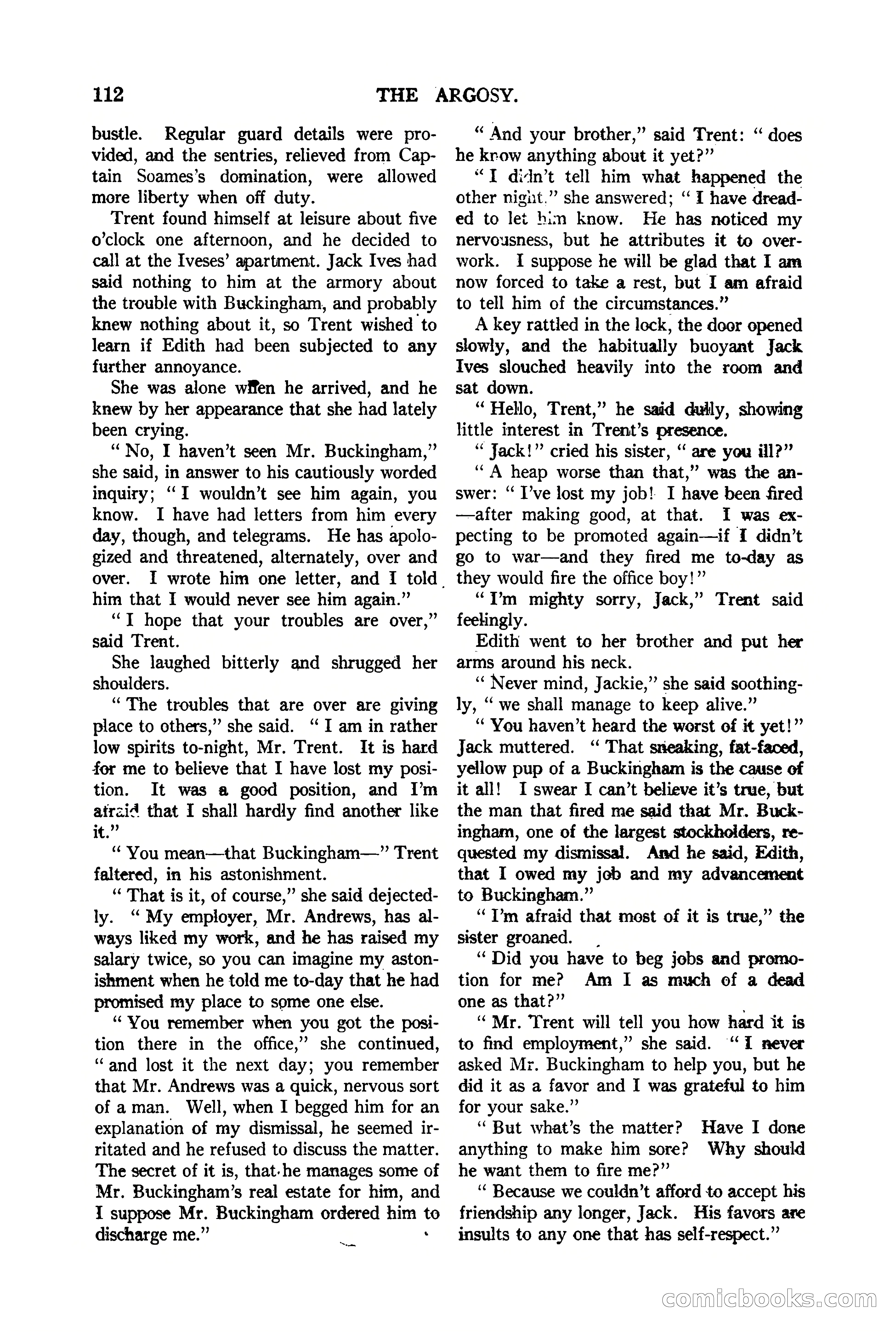 The Argosy, Vol. 90 No. 1 — page 118 of 200