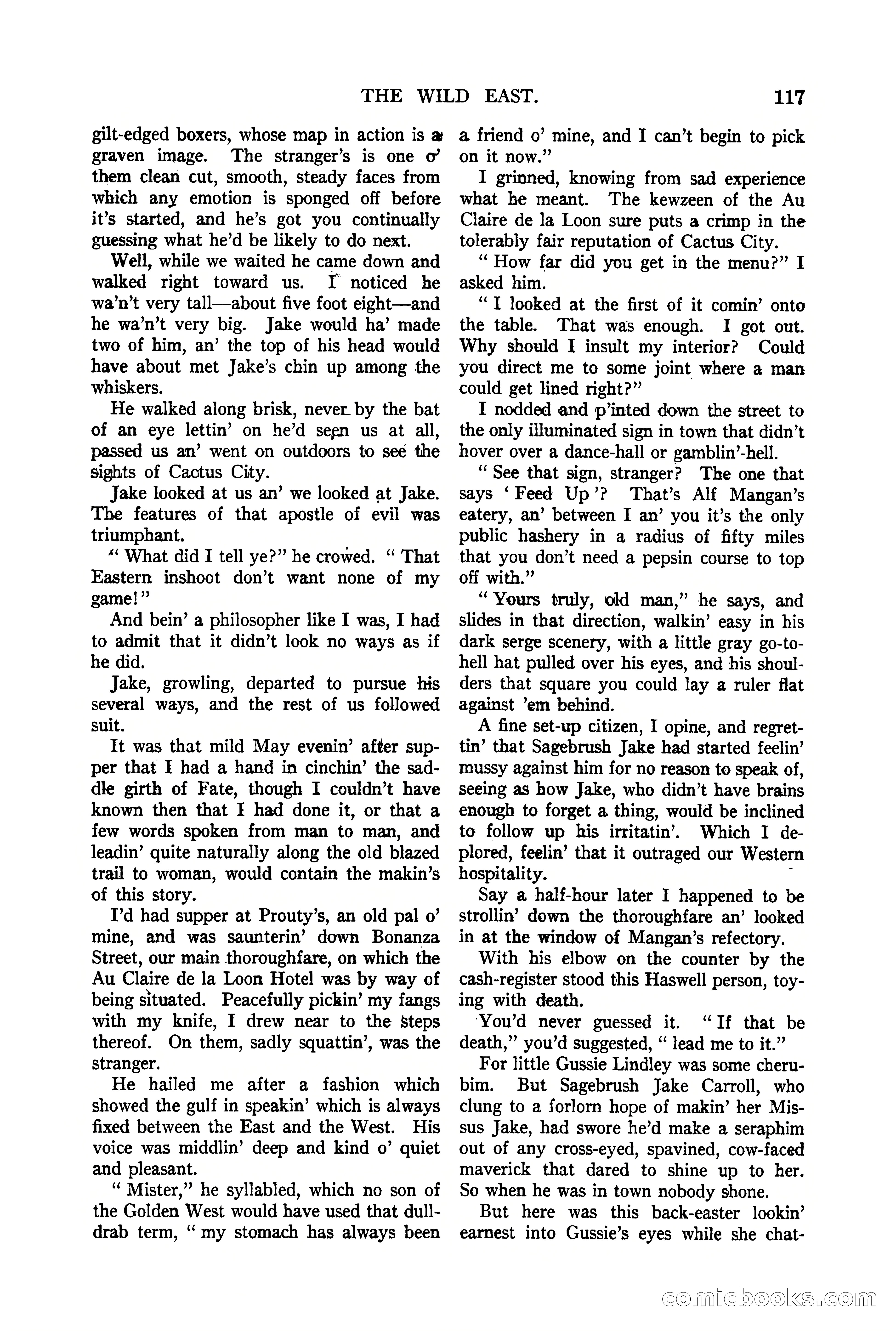 The Argosy, Vol. 90 No. 1 — page 123 of 200