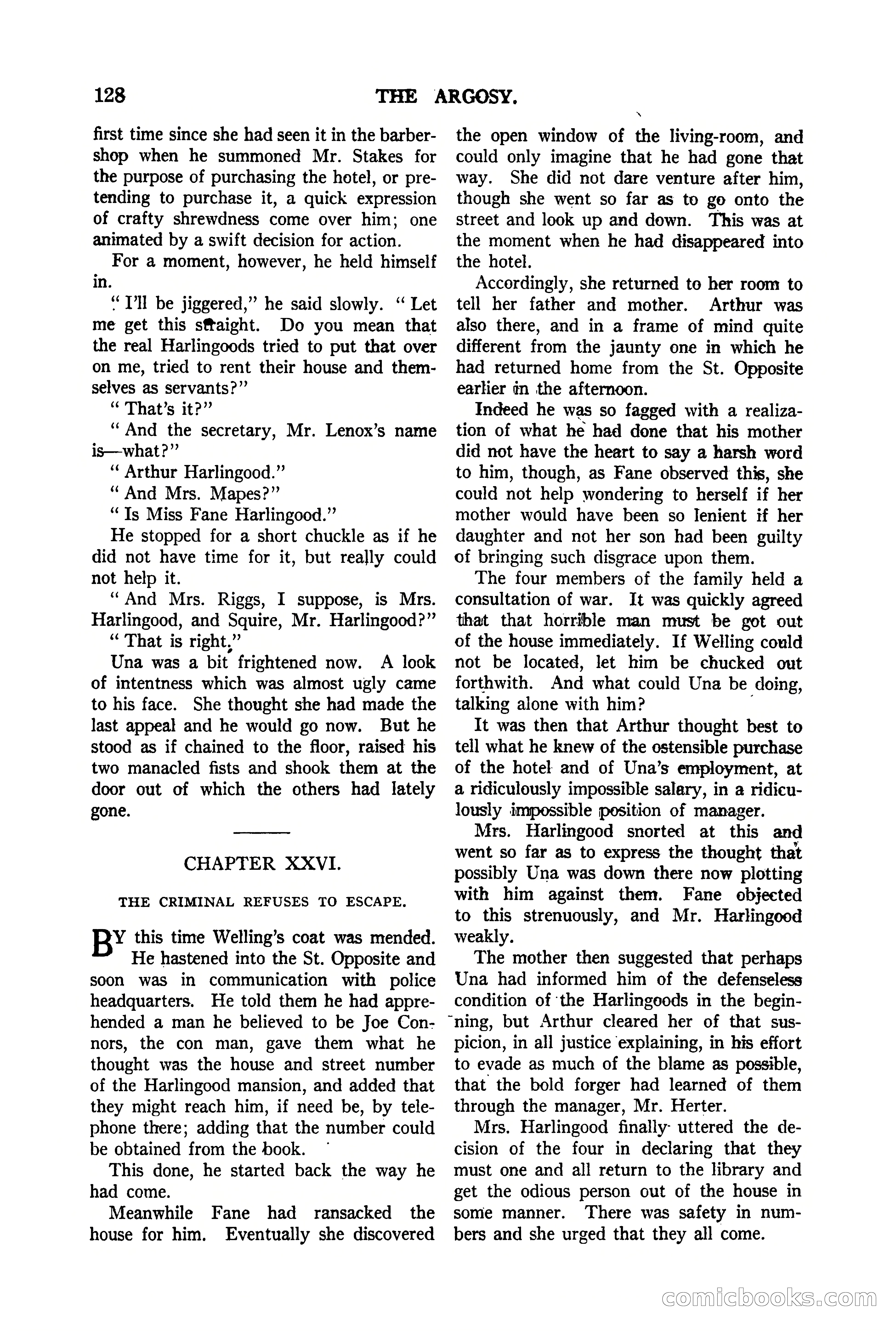 The Argosy, Vol. 90 No. 1 — page 134 of 200
